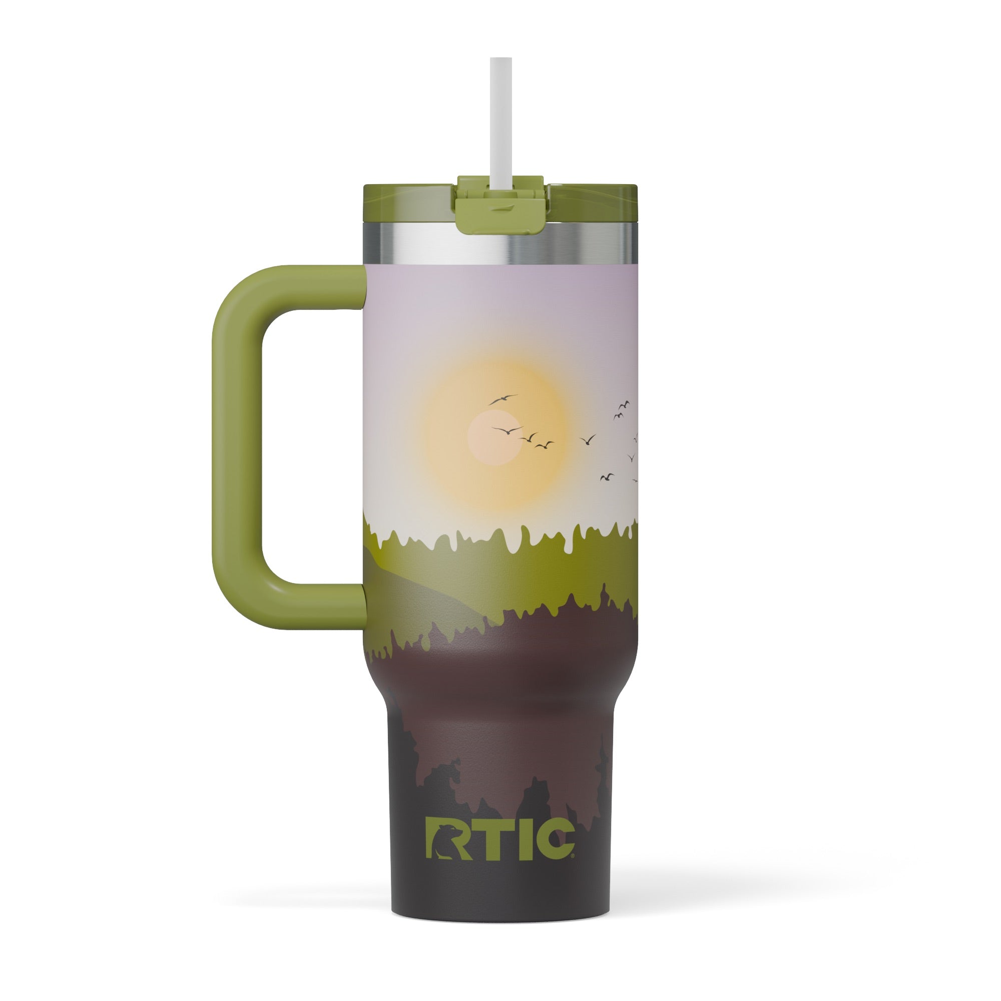 Custom Deep Woods RTIC 30 oz Road Trip Tumbler, personalized by SanCanDo Swag in Argyle, TX