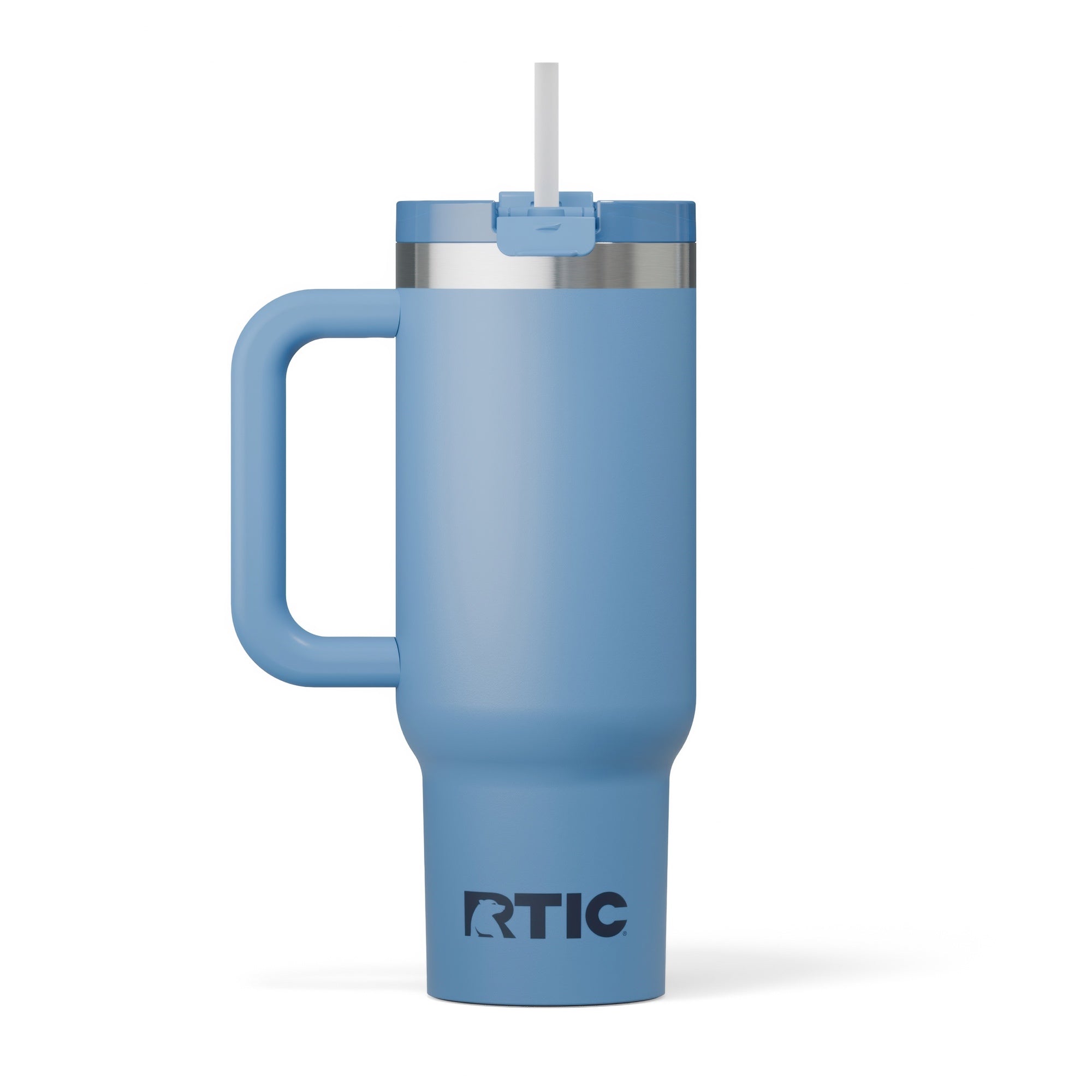 Custom Denim RTIC 30 oz Road Trip Tumbler, personalized by SanCanDo Swag in Argyle, TX