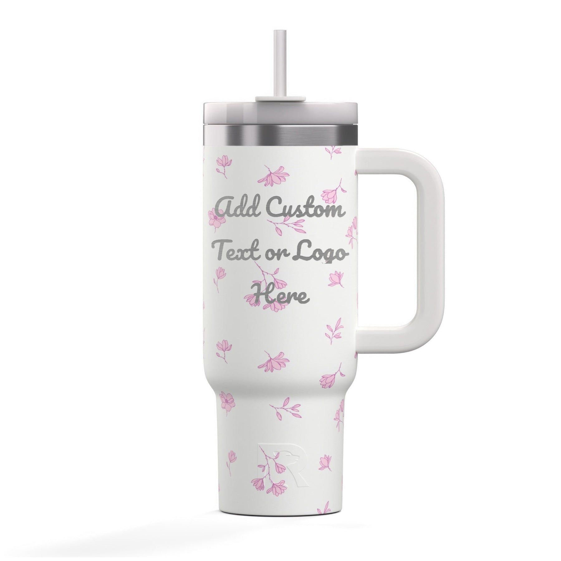 Pink Magnolias | 4590 | Add Custom Text or Logo Here