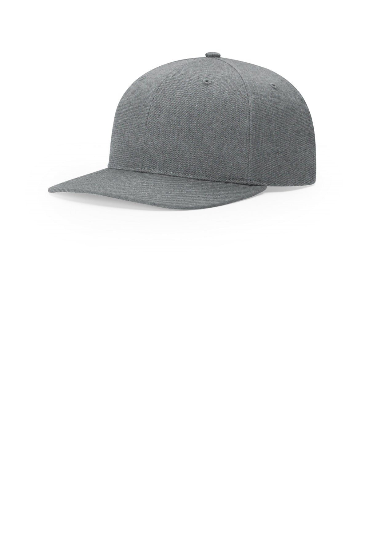 Custom Heather Grey Solid Twill Trucker 312, personalized by SanCanDo Swag in Argyle, TX