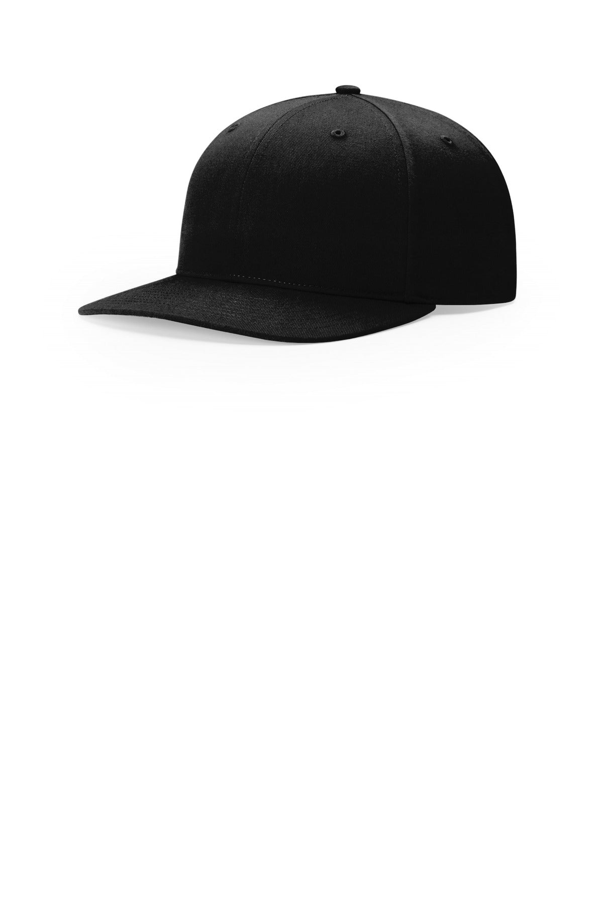 Custom Black Solid Twill Trucker 312, personalized by SanCanDo Swag in Argyle, TX