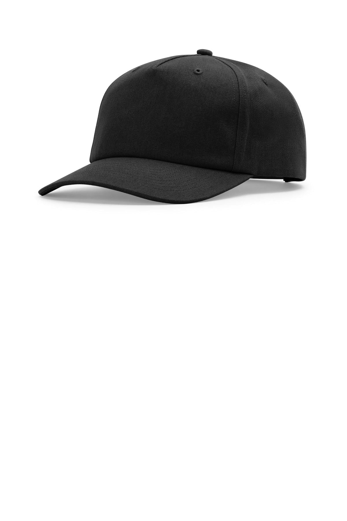Custom Black 5-Panel Relaxed Gramps 356, personalized by SanCanDo Swag in Argyle, TX