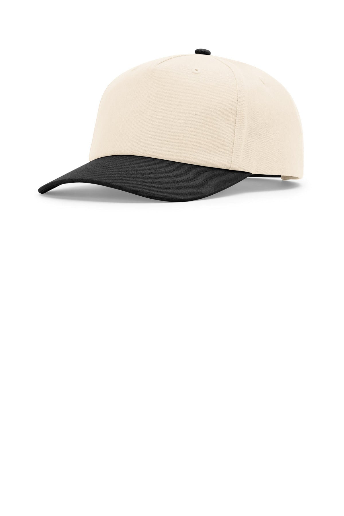 Custom Cream/ Cream/ Black 5-Panel Relaxed Gramps 356, personalized by SanCanDo Swag in Argyle, TX