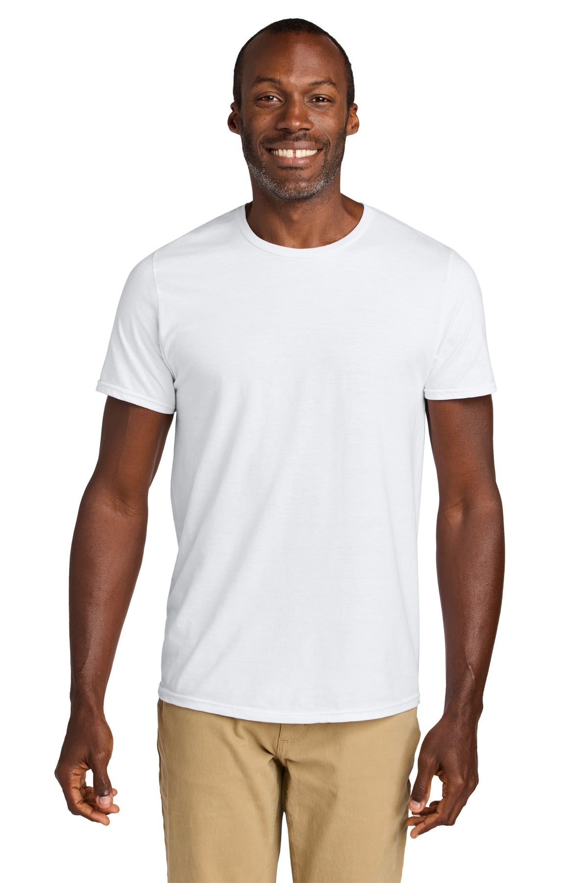 Custom White Classics Unisex Cotton Tee 363M, personalized by SanCanDo Swag in Argyle, TX