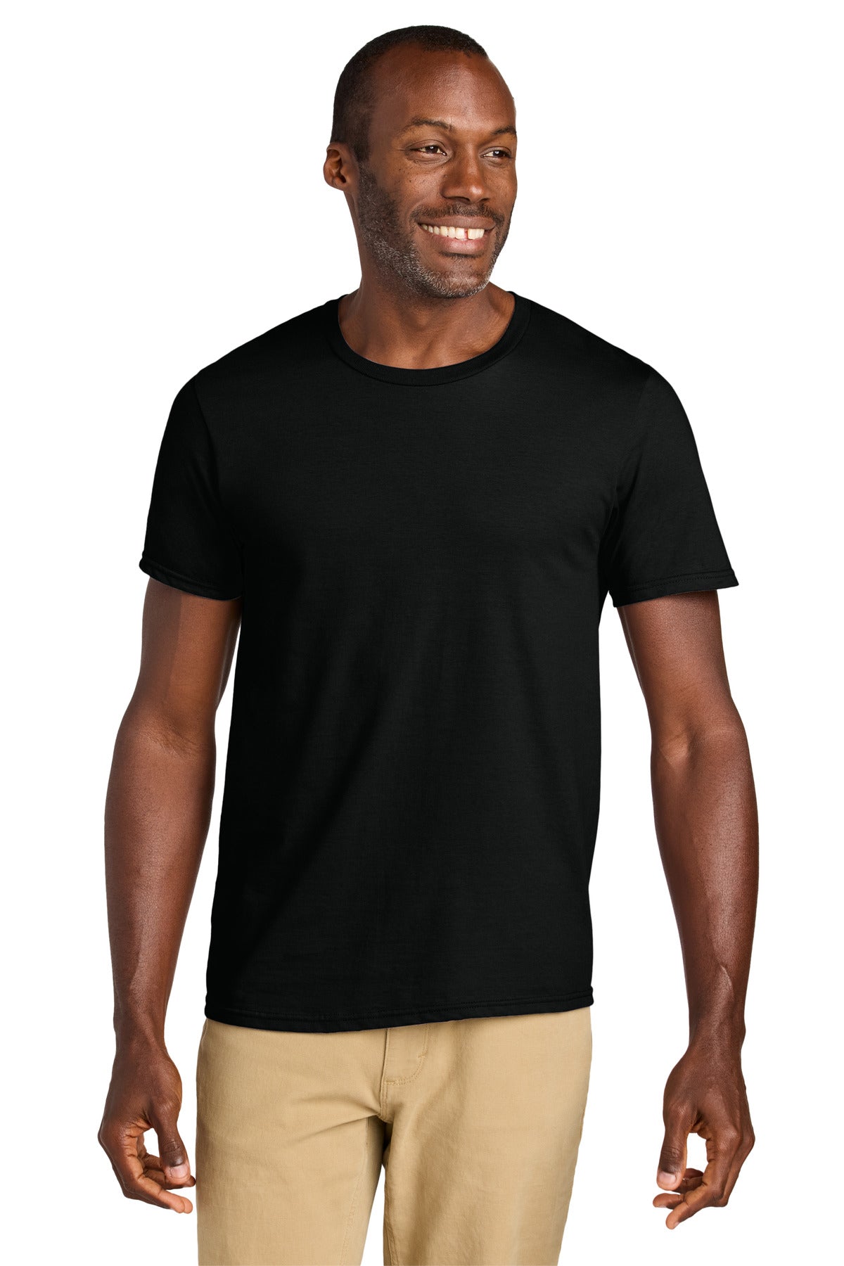 Custom Black Ink Classics Unisex Cotton Tee 363M, personalized by SanCanDo Swag in Argyle, TX