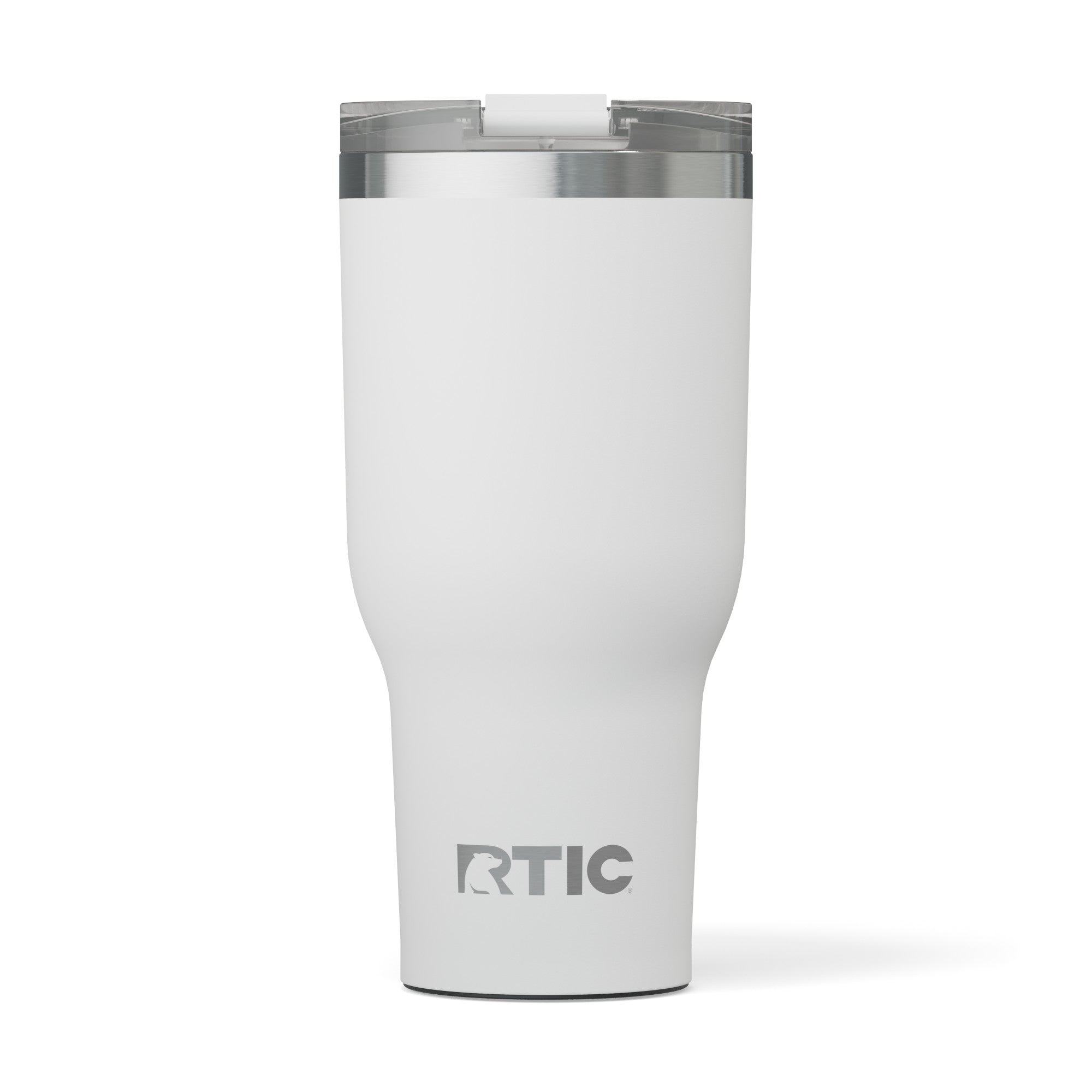 Custom White RTIC 40 oz Essential Tumbler, personalized by SanCanDo Swag in Argyle, TX