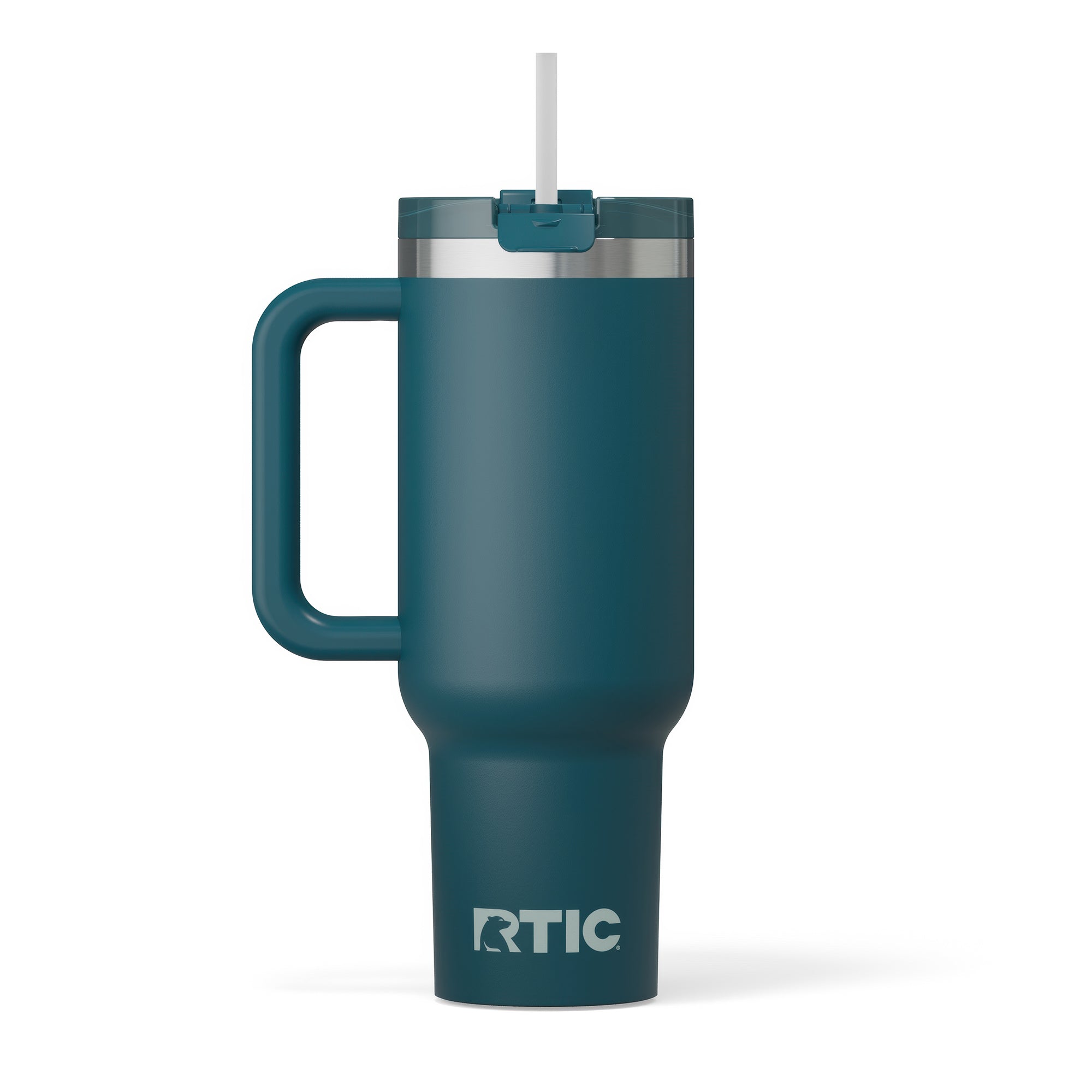 Custom Marine RTIC 40 oz Road Trip Tumbler, personalized by SanCanDo Swag in Argyle, TX
