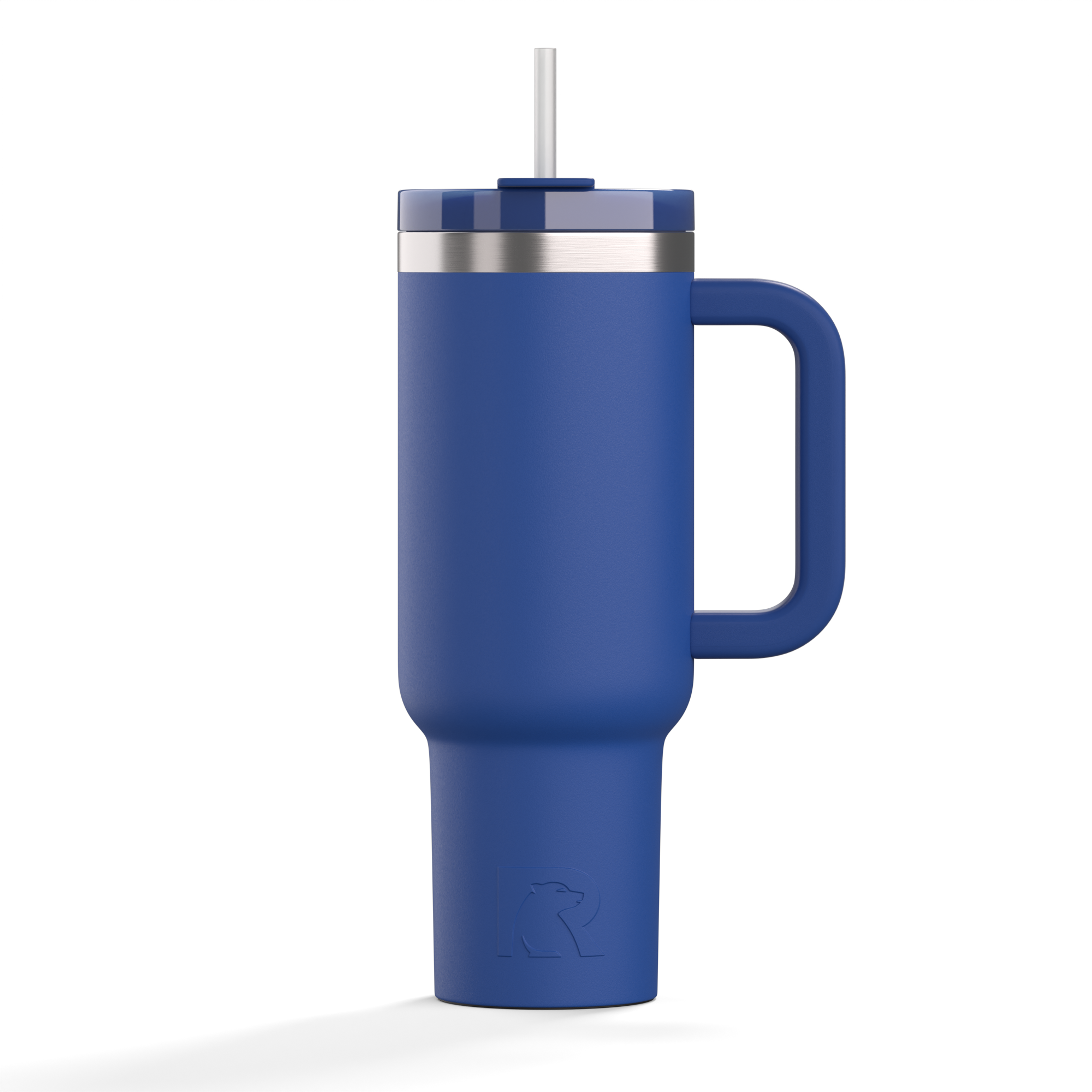 Custom Cobalt RTIC 40 oz Road Trip Tumbler, personalized by SanCanDo Swag in Argyle, TX