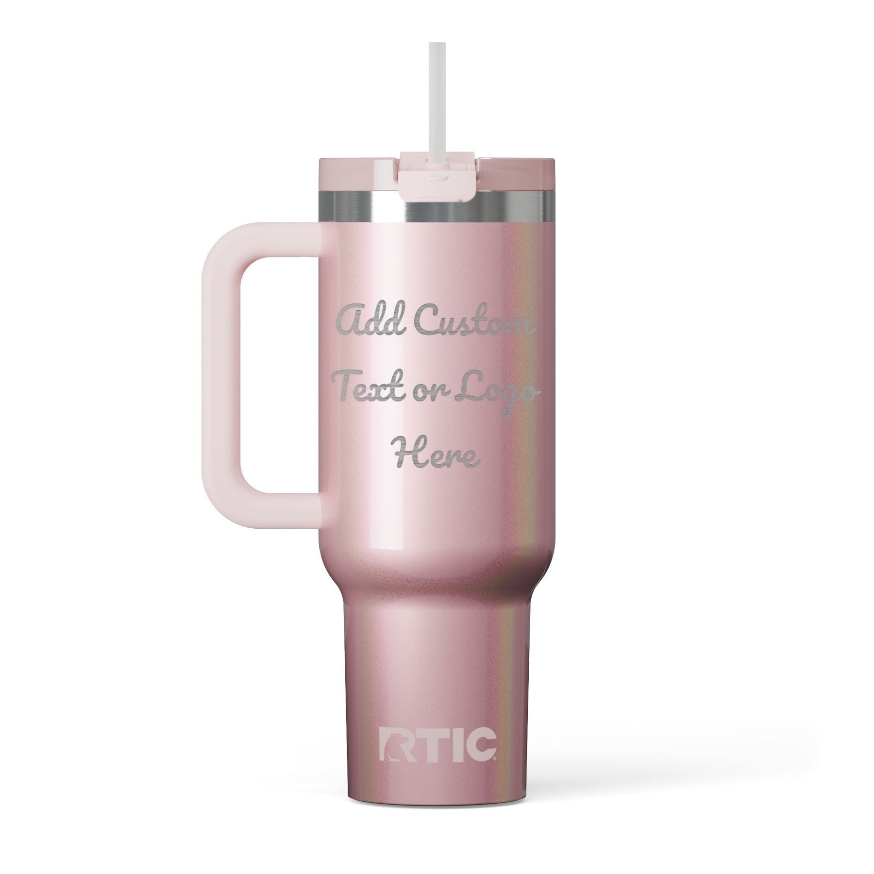Dusty Rose Glitter | 3076 | Add Custom Text or Logo Here