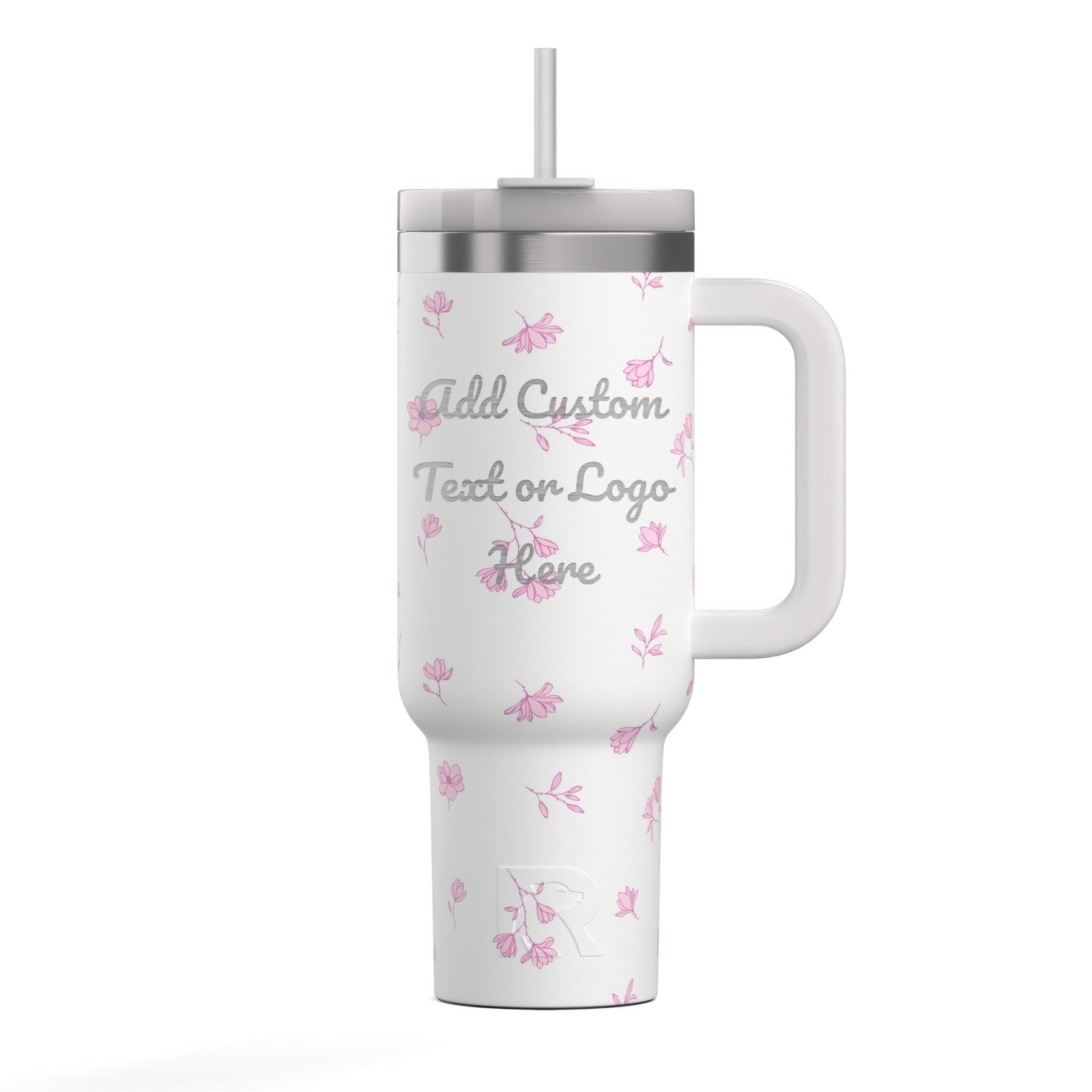 Pink Magnolias | 4592 | Add Custom Text or Logo Here
