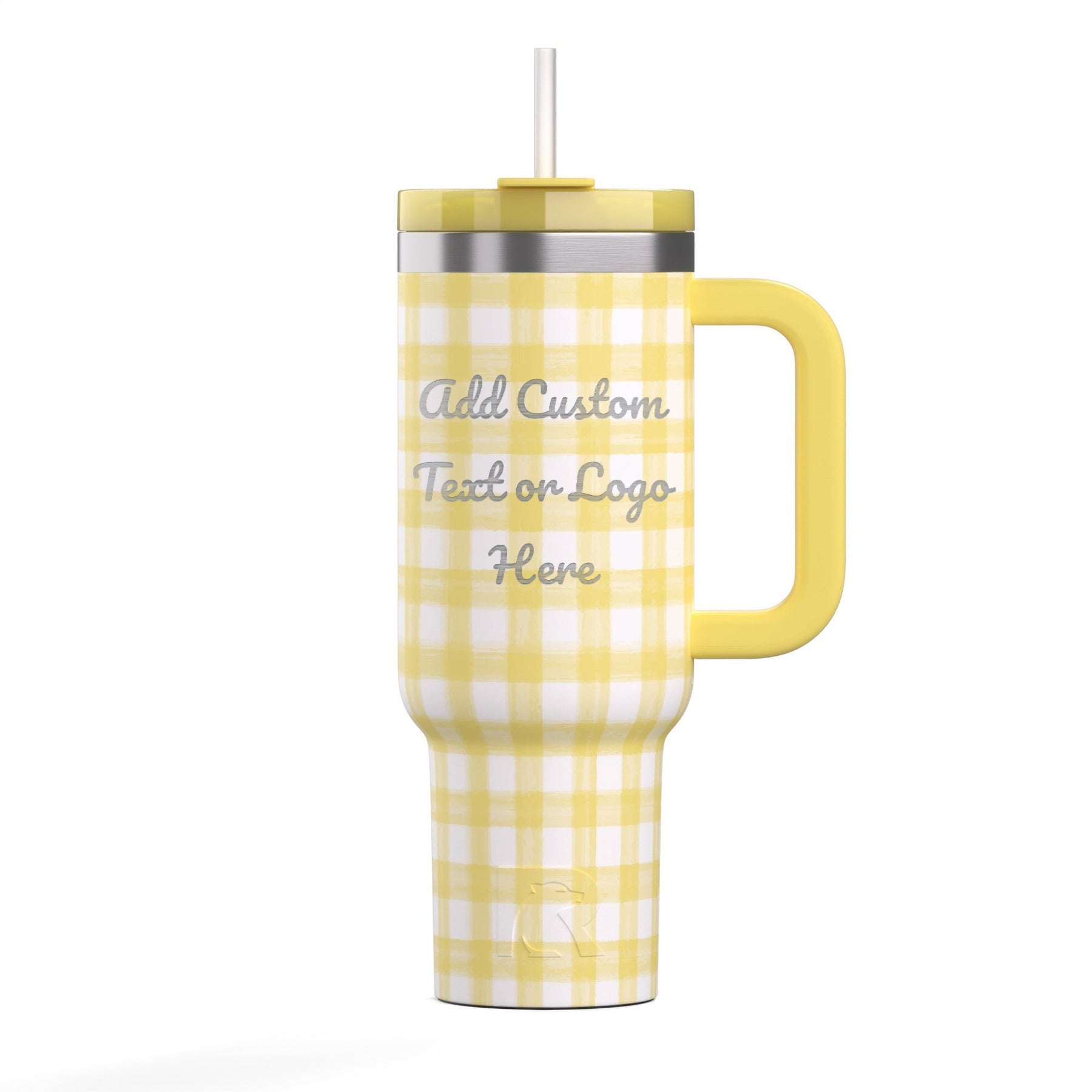 Sunlight Gingham | 4690 | Add Custom Text or Logo Here