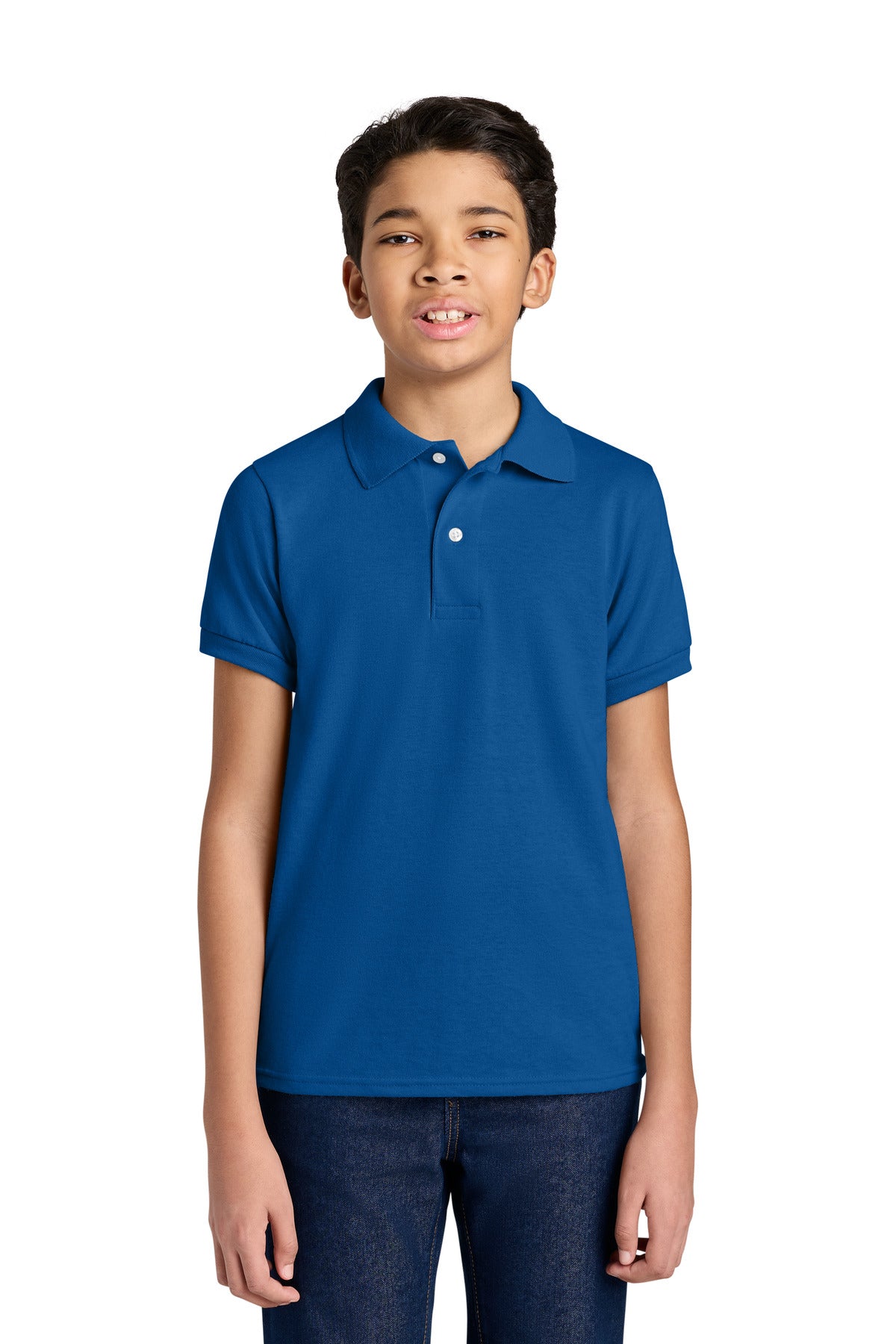 Custom Royal Youth Dri-Power Sport Shirt 437B, personalized by SanCanDo Swag in Argyle, TX