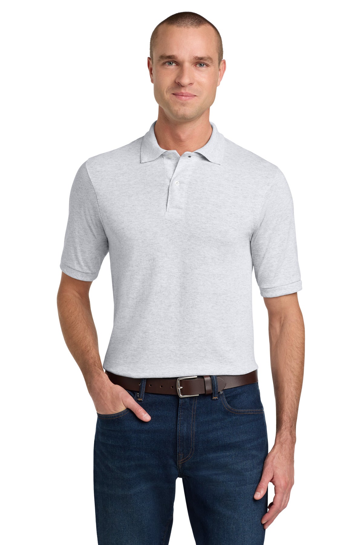 Custom Ash Dri-Power Sport Shirt 437M, personalized by SanCanDo Swag in Argyle, TX