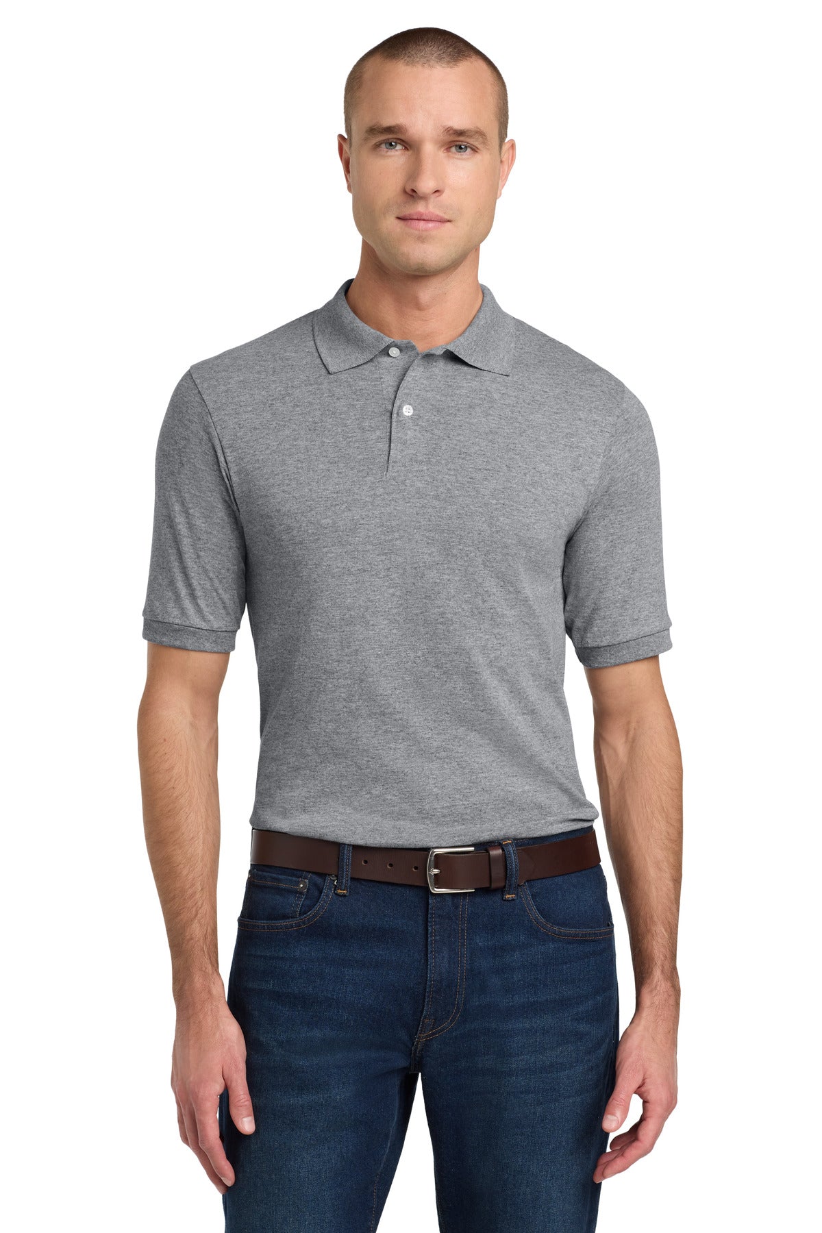 Custom Oxford Dri-Power Sport Shirt 437M, personalized by SanCanDo Swag in Argyle, TX