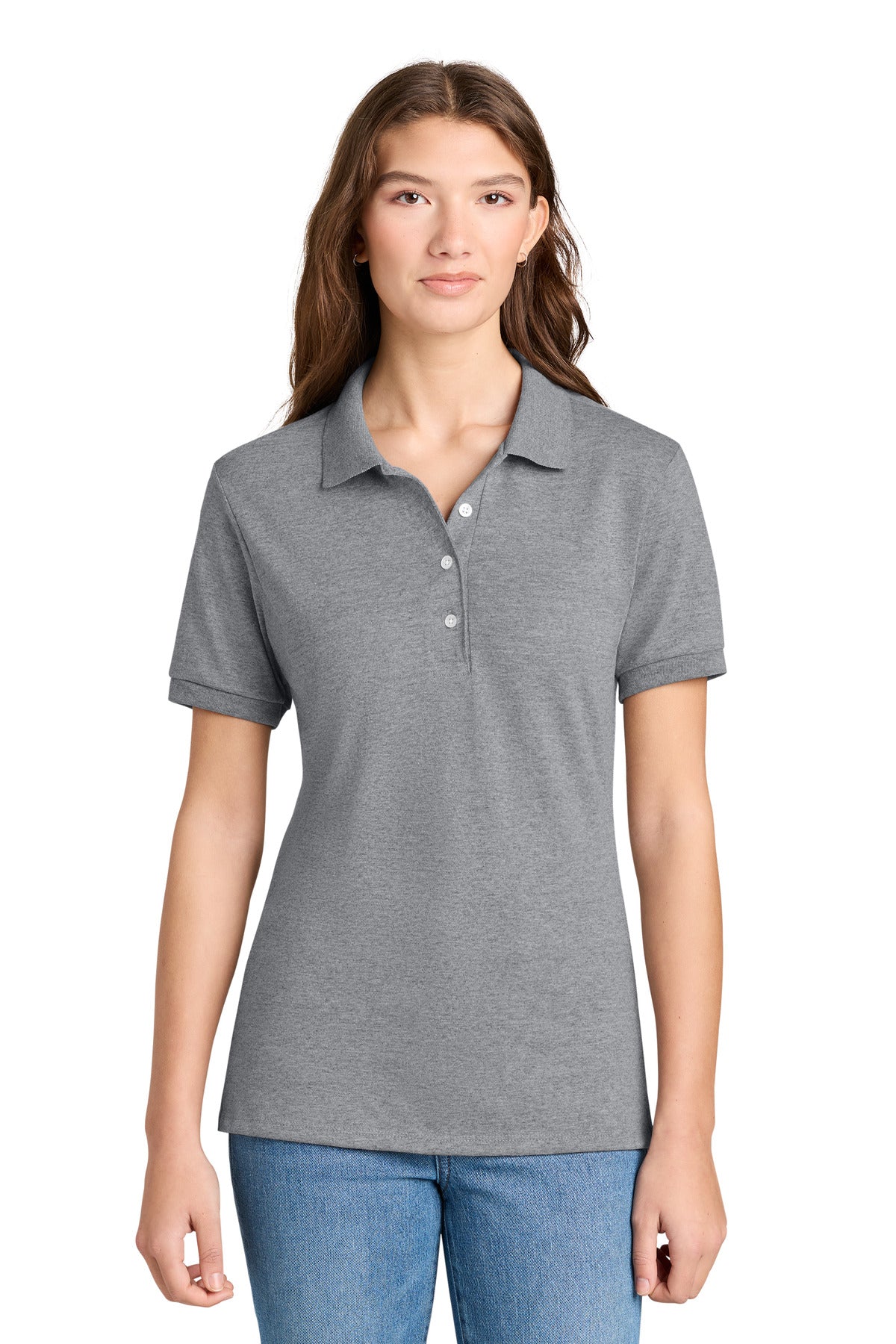 Custom Oxford Women's Dri-Power Sport Shirt 437W, personalized by SanCanDo Swag in Argyle, TX