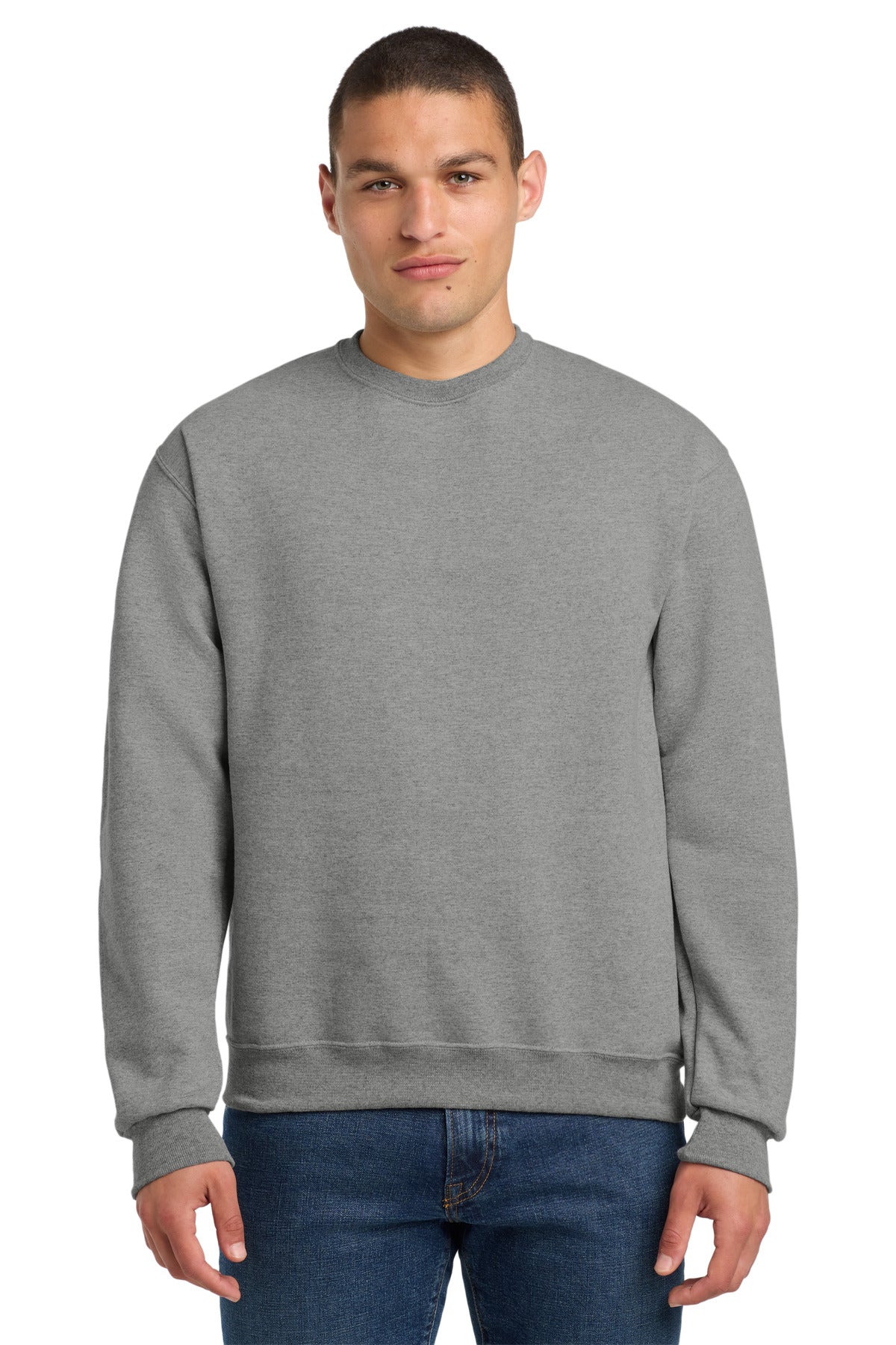Custom Oxford Super Sweats NuBlend - Crewneck 4662M, personalized by SanCanDo Swag in Argyle, TX