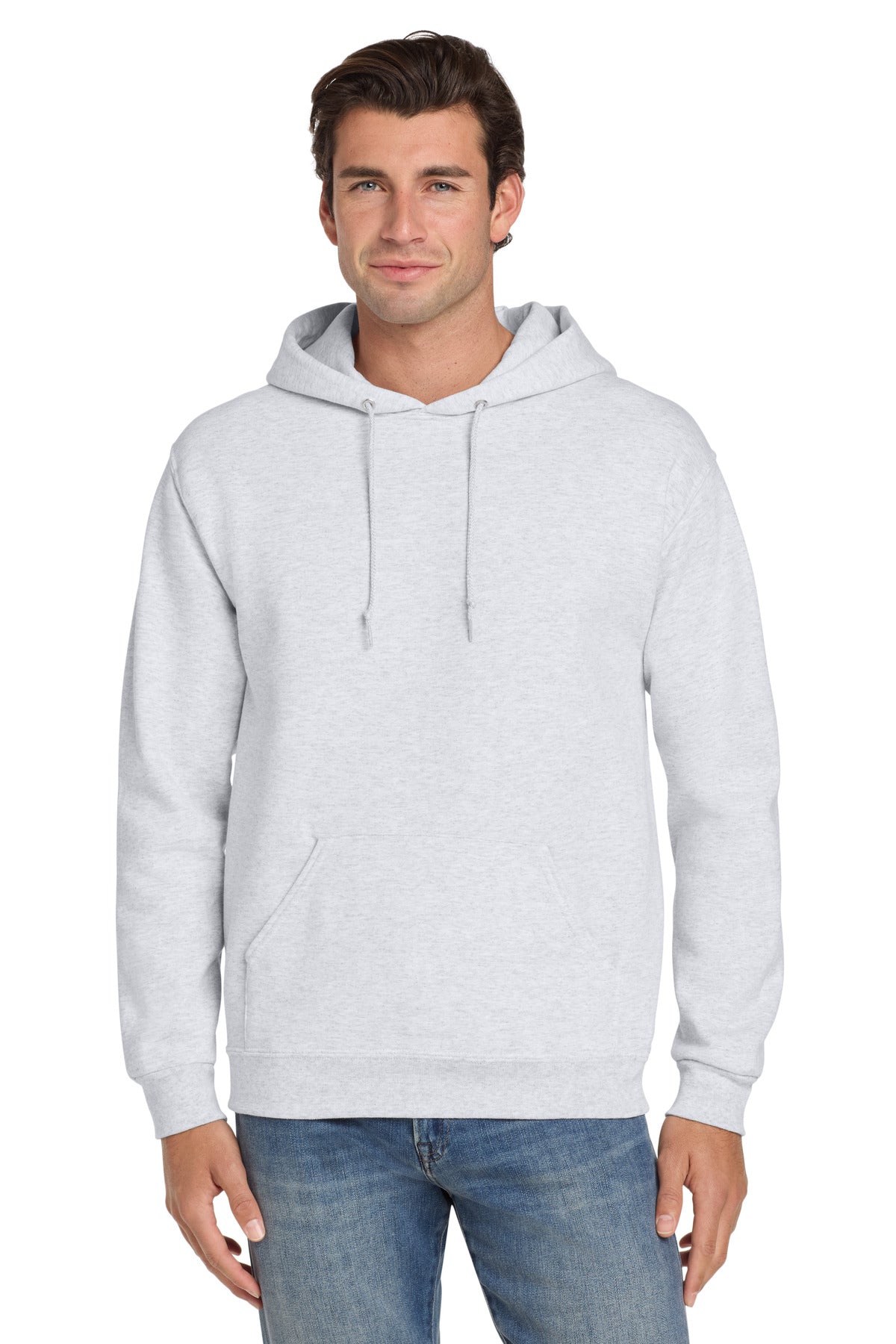 Custom Ash Super Sweats NuBlend - Hoodie 4997M, personalized by SanCanDo Swag in Argyle, TX