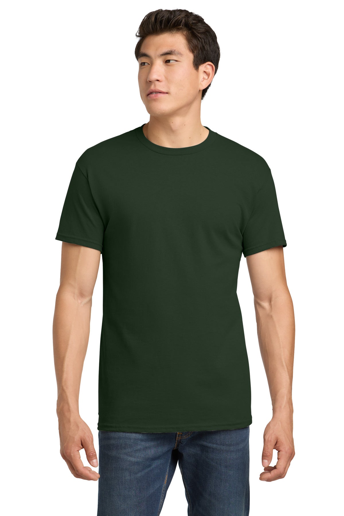 Custom Forest Heavy Cotton Cotton Tee 5000, personalized by SanCanDo Swag in Argyle, TX