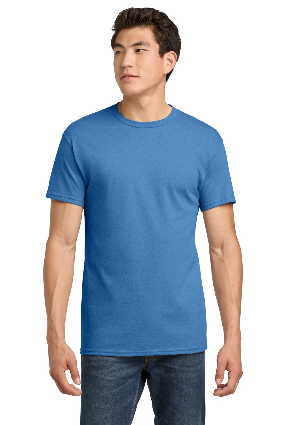 Custom Iris Heavy Cotton Cotton Tee 5000, personalized by SanCanDo Swag in Argyle, TX