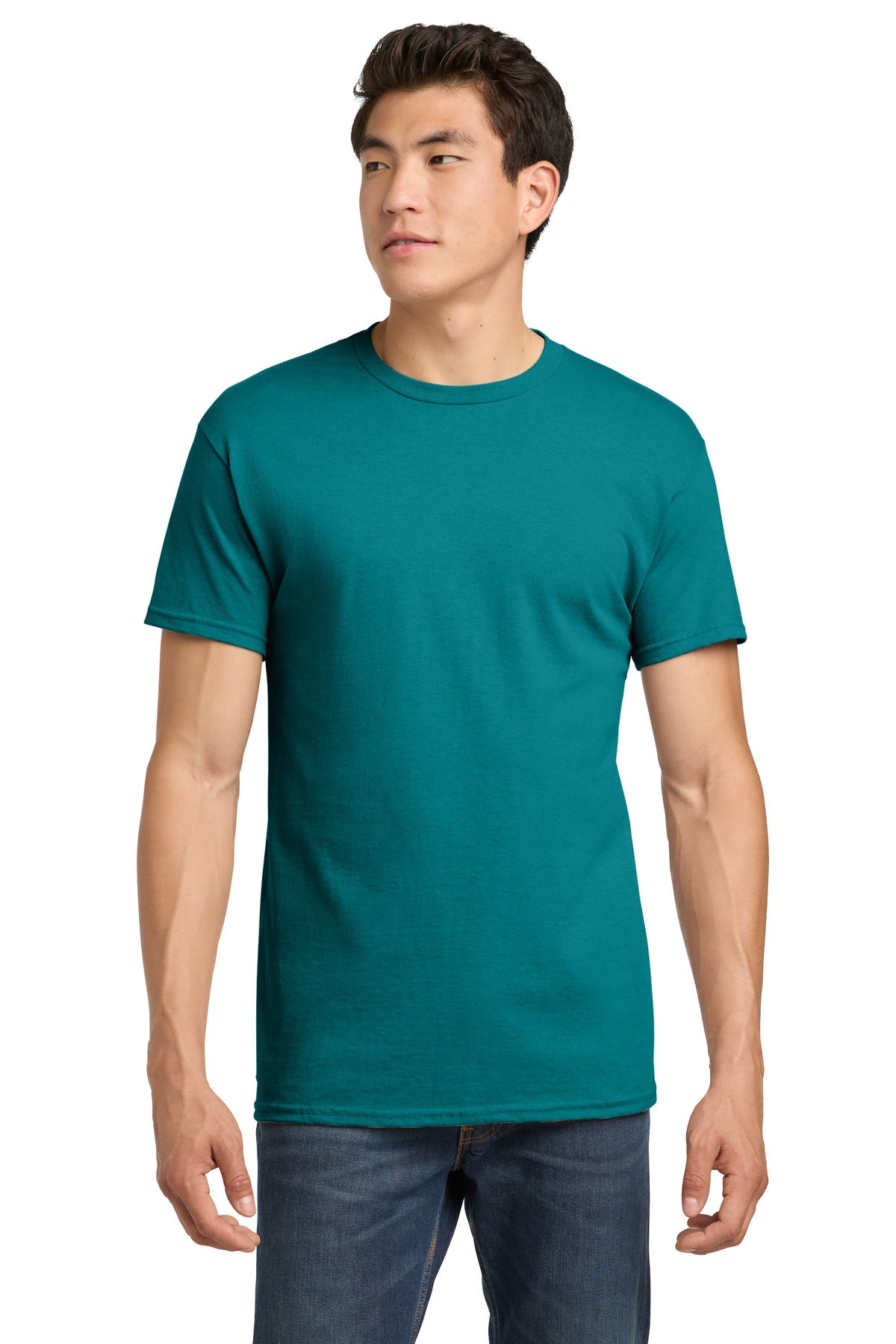 Custom Jade Dome Heavy Cotton Cotton Tee 5000, personalized by SanCanDo Swag in Argyle, TX