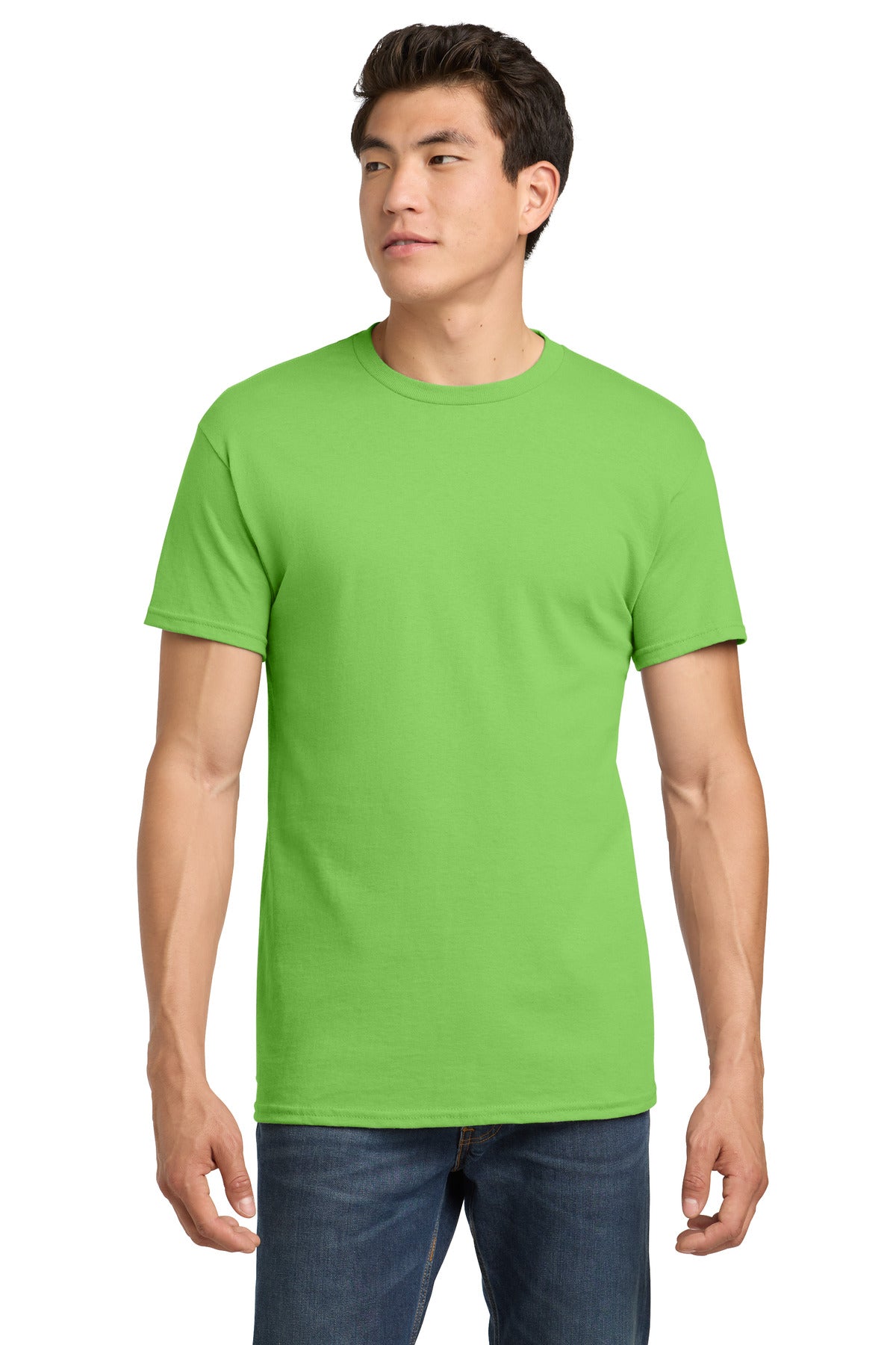 Custom Lime Heavy Cotton Cotton Tee 5000, personalized by SanCanDo Swag in Argyle, TX