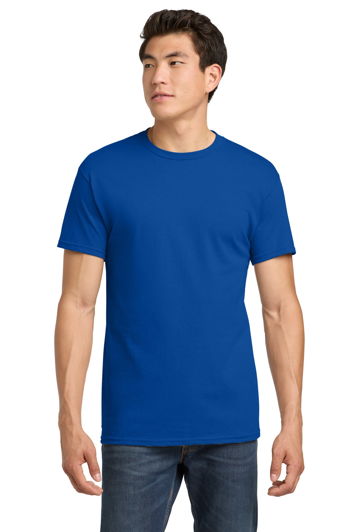 Custom Royal Heavy Cotton Cotton Tee 5000, personalized by SanCanDo Swag in Argyle, TX