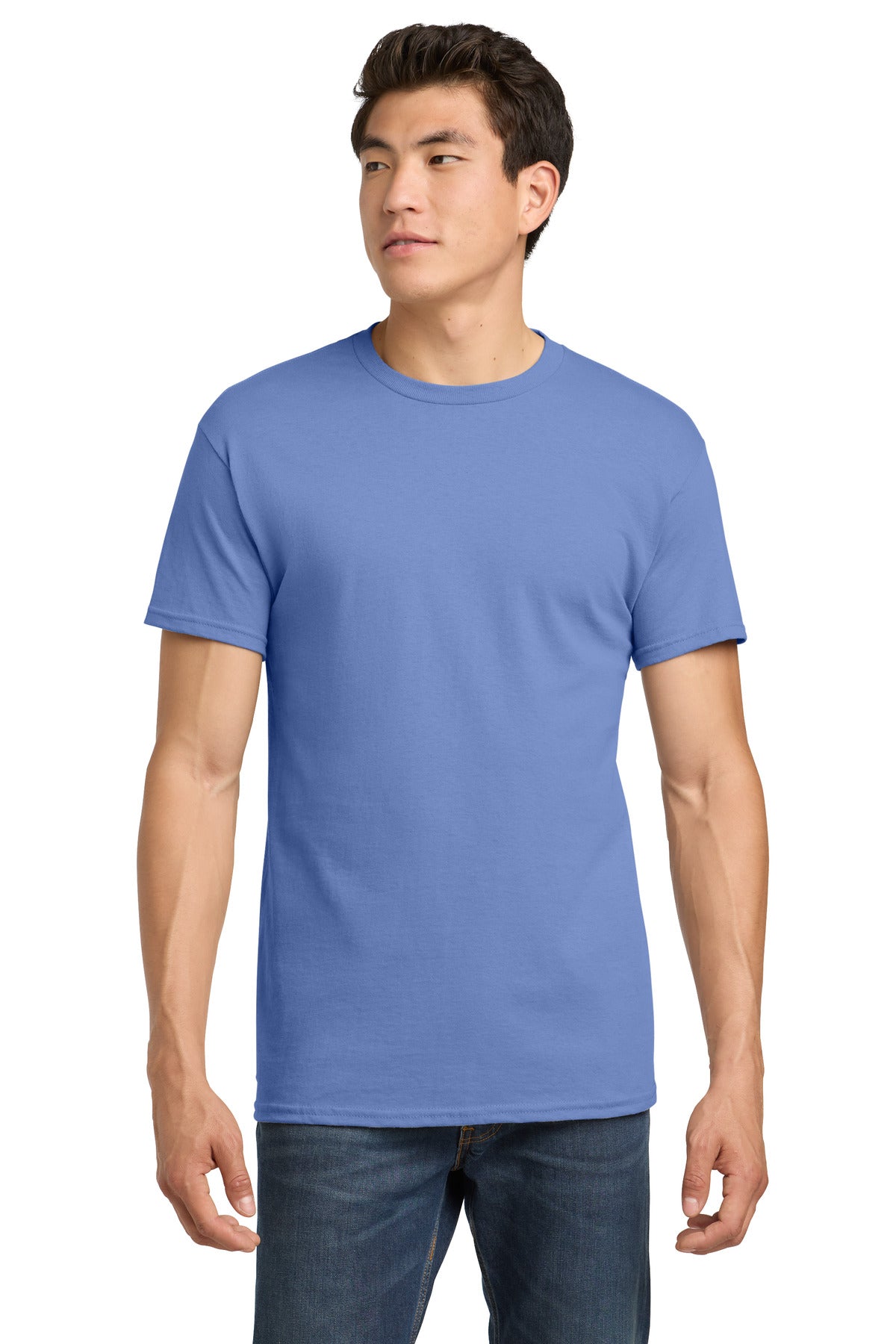 Custom Violet Heavy Cotton Cotton Tee 5000, personalized by SanCanDo Swag in Argyle, TX