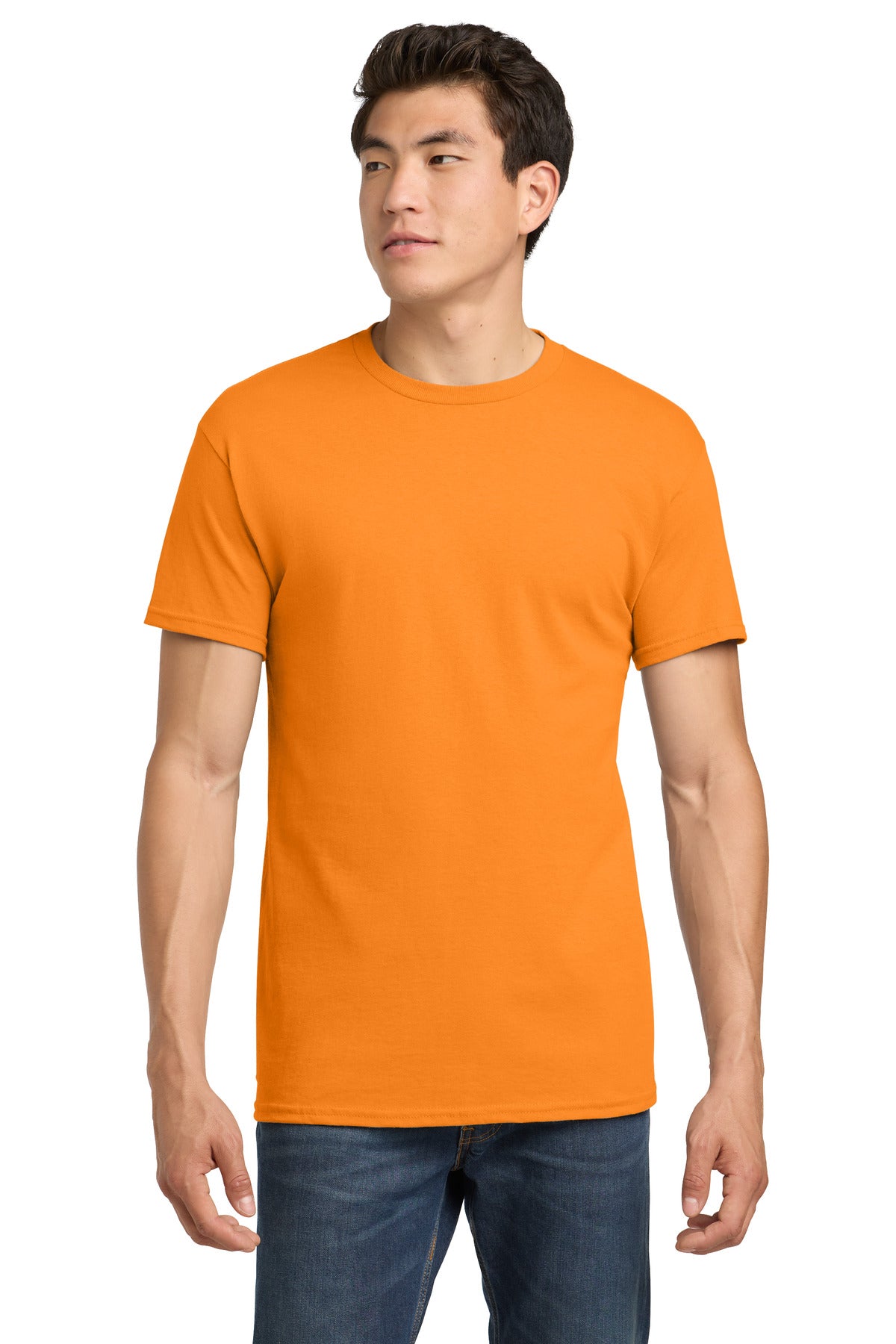 Custom Tennessee Orange Heavy Cotton Cotton Tee 5000, personalized by SanCanDo Swag in Argyle, TX