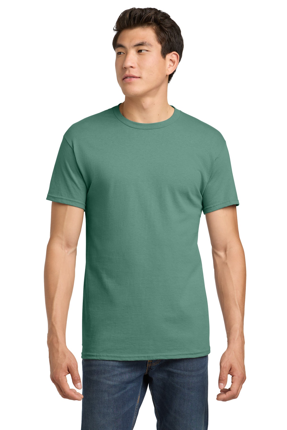 Custom Aquatic Heavy Cotton Cotton Tee 5000, personalized by SanCanDo Swag in Argyle, TX