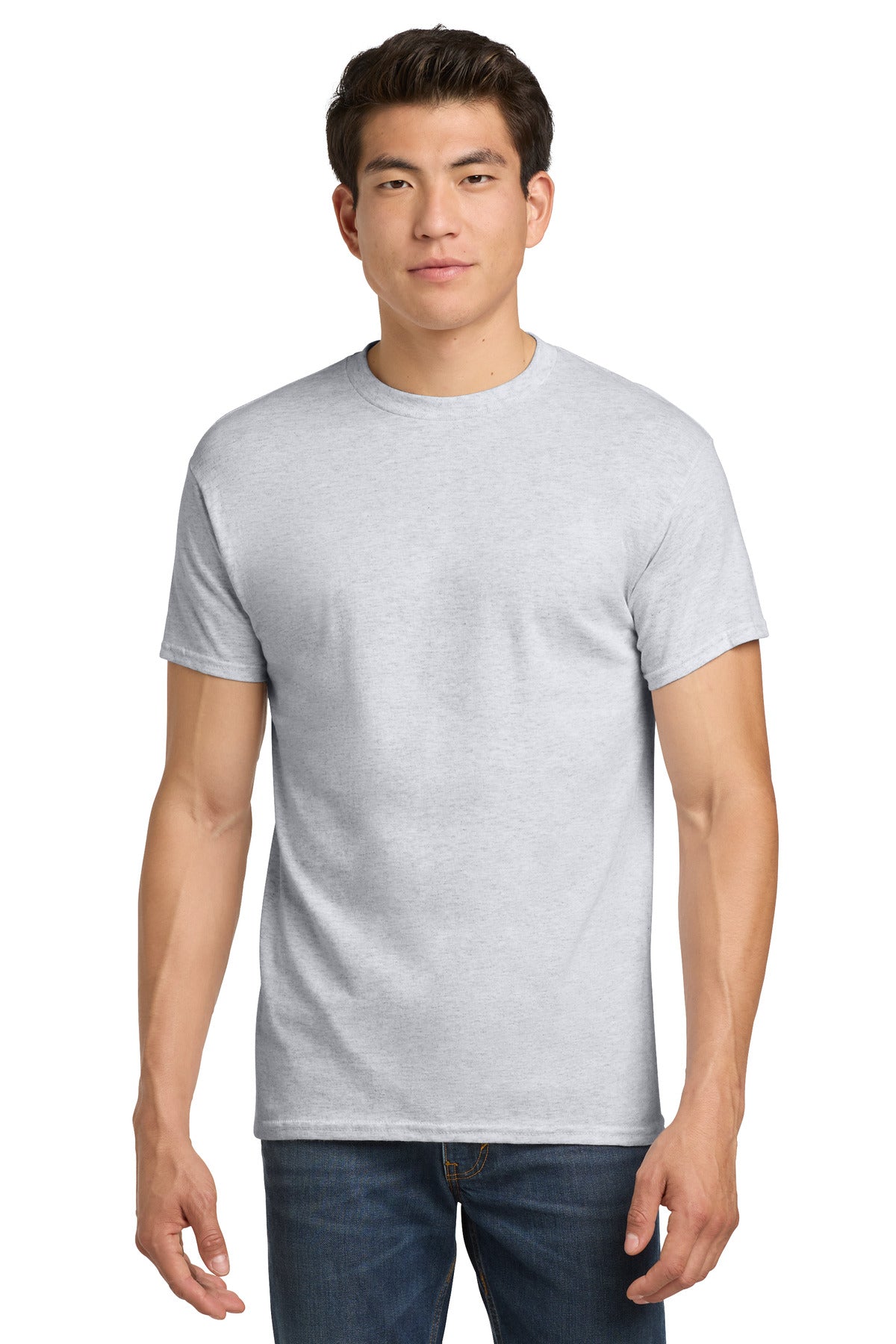 Custom Ash Heavy Cotton Cotton Tee 5000, personalized by SanCanDo Swag in Argyle, TX