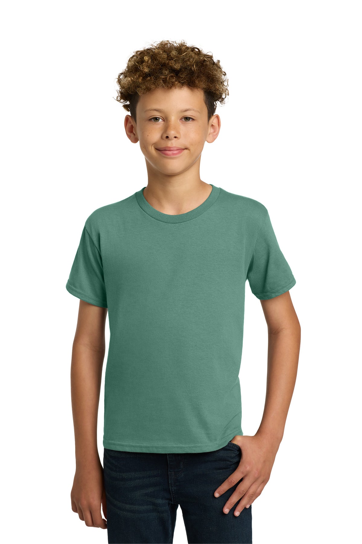 Custom Aquatic Youth Heavy Cotton Cotton Tee 5000B, personalized by SanCanDo Swag in Argyle, TX