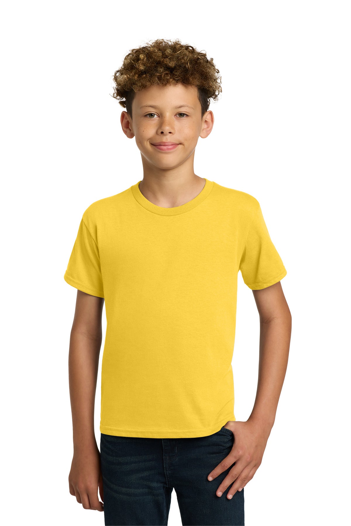 Custom Daisy Youth Heavy Cotton Cotton Tee 5000B, personalized by SanCanDo Swag in Argyle, TX