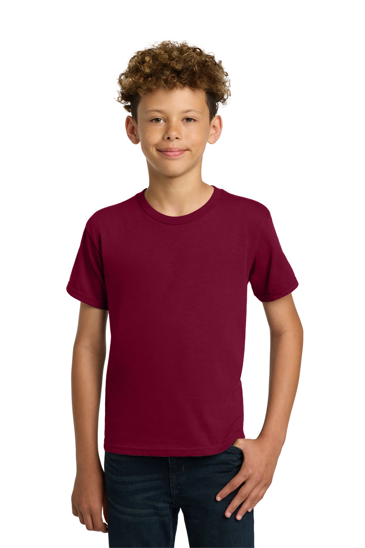 Custom Garnet Youth Heavy Cotton Cotton Tee 5000B, personalized by SanCanDo Swag in Argyle, TX