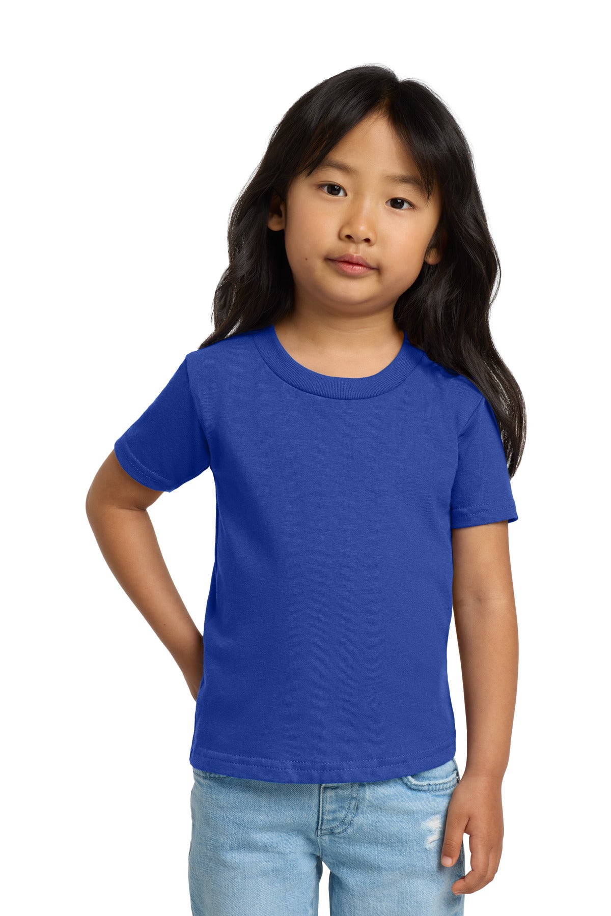 Custom Royal Heavy Cotton Toddler Tee 5100P, personalized by SanCanDo Swag in Argyle, TX