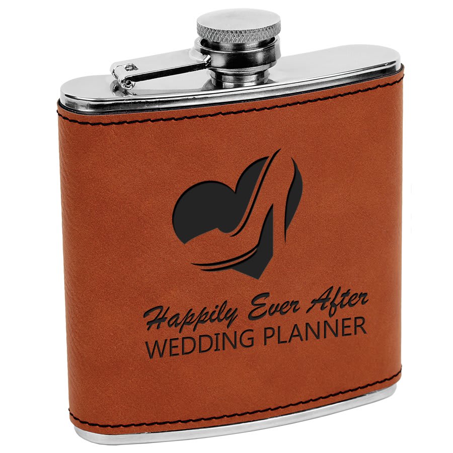 Rawhide Stainless Steel 6 oz. Flask