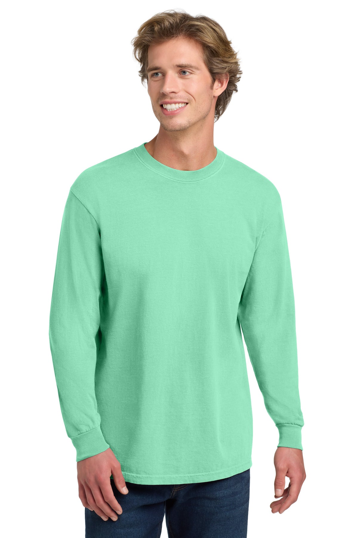 Custom Island Reef Long Sleeve Tee 6014, personalized by SanCanDo Swag in Argyle, TX
