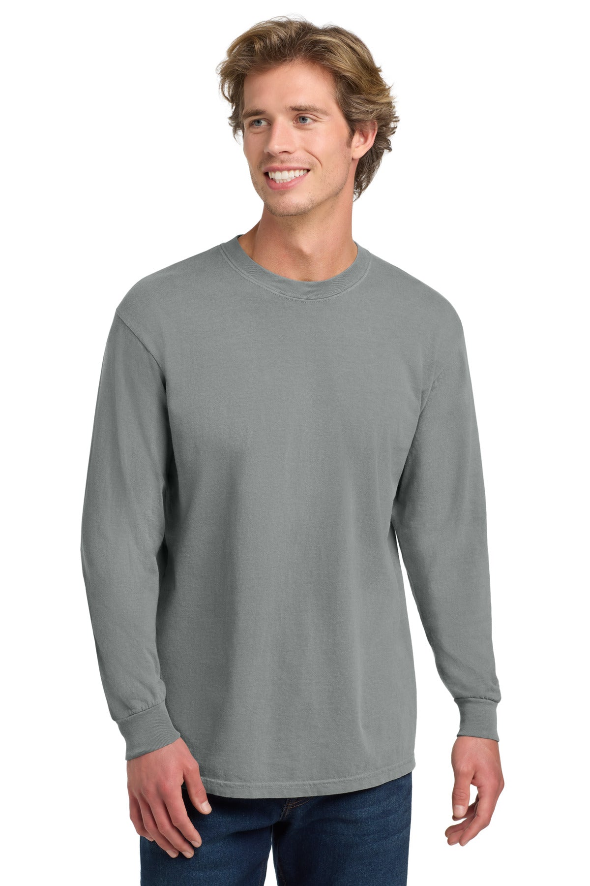 Custom Granite Long Sleeve Tee 6014, personalized by SanCanDo Swag in Argyle, TX