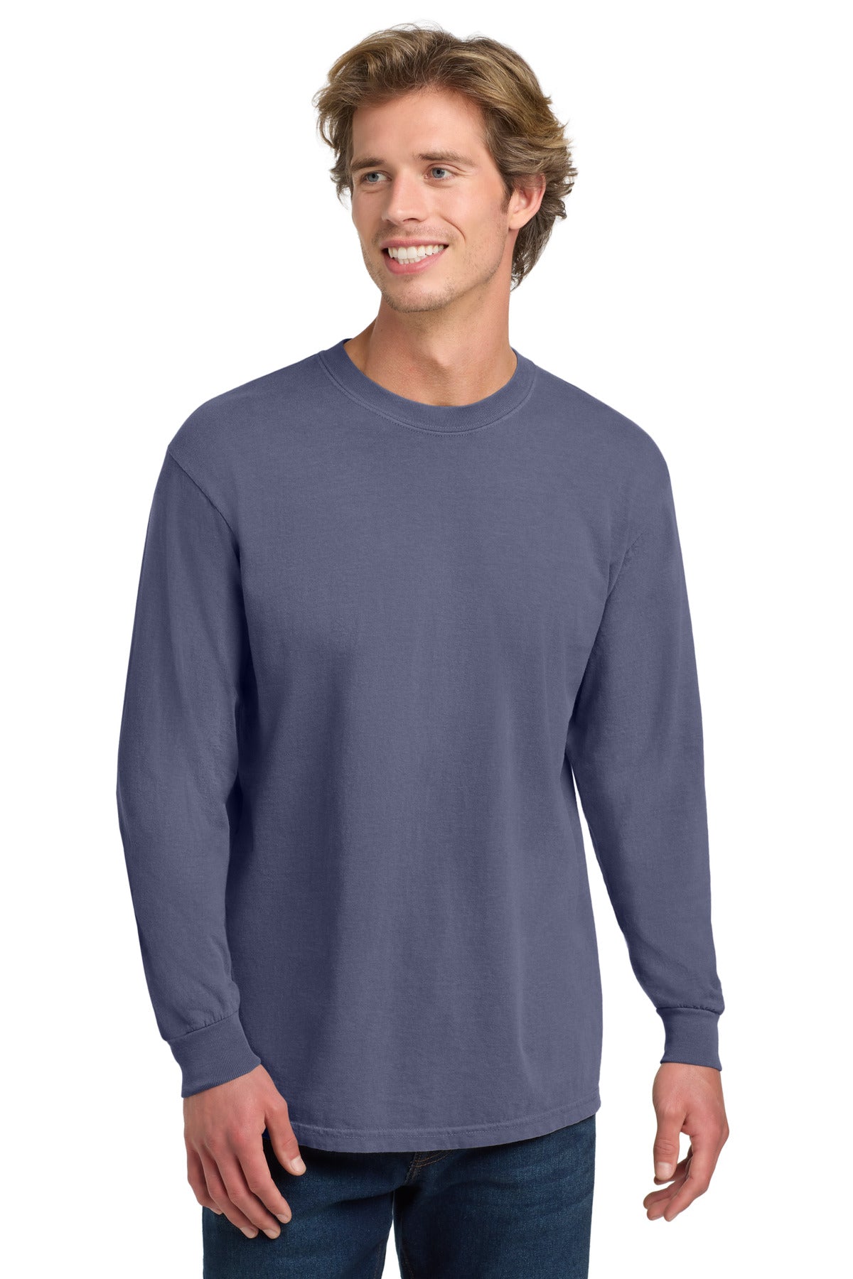 Custom Grape Long Sleeve Tee 6014, personalized by SanCanDo Swag in Argyle, TX