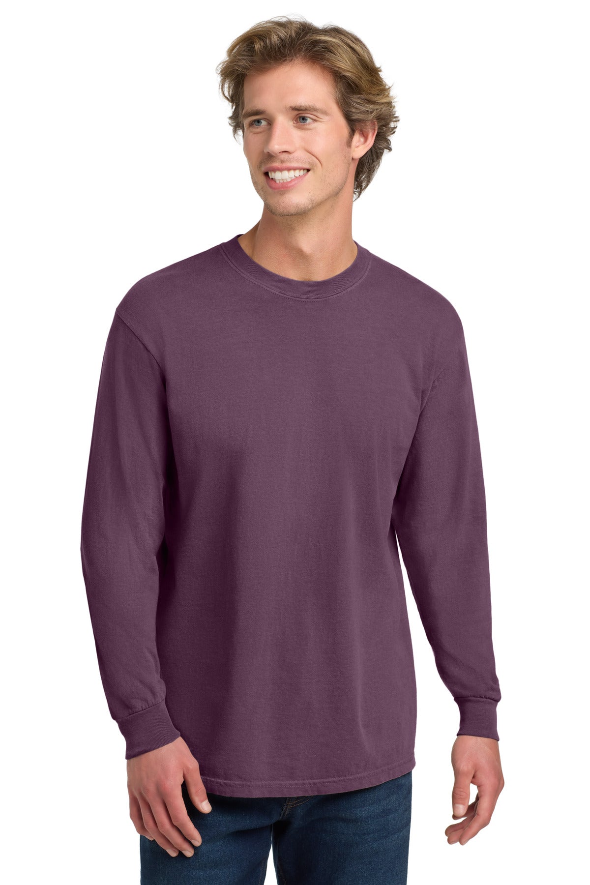 Custom Berry Long Sleeve Tee 6014, personalized by SanCanDo Swag in Argyle, TX