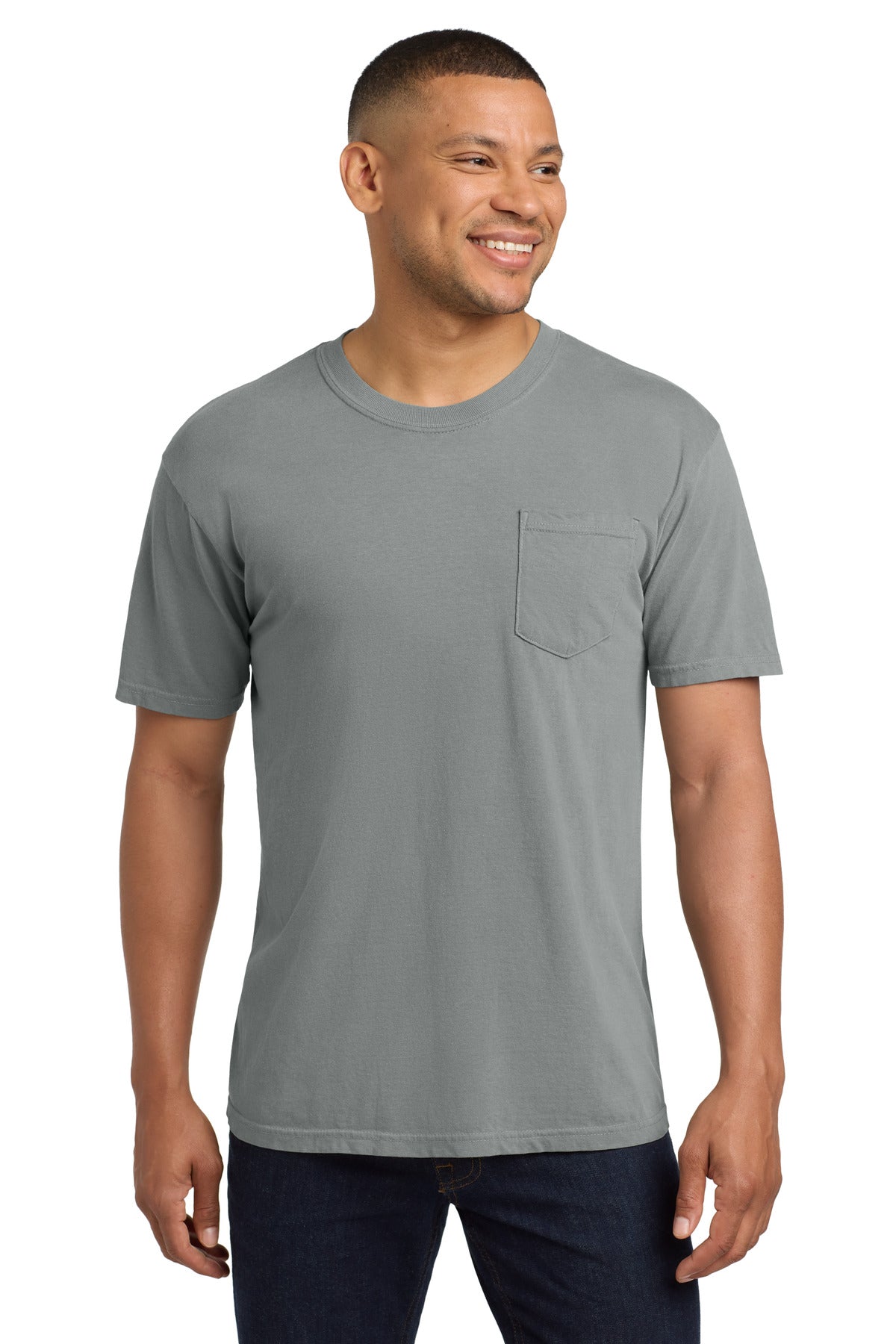 Custom Granite Pocket Tee 6030, personalized by SanCanDo Swag in Argyle, TX
