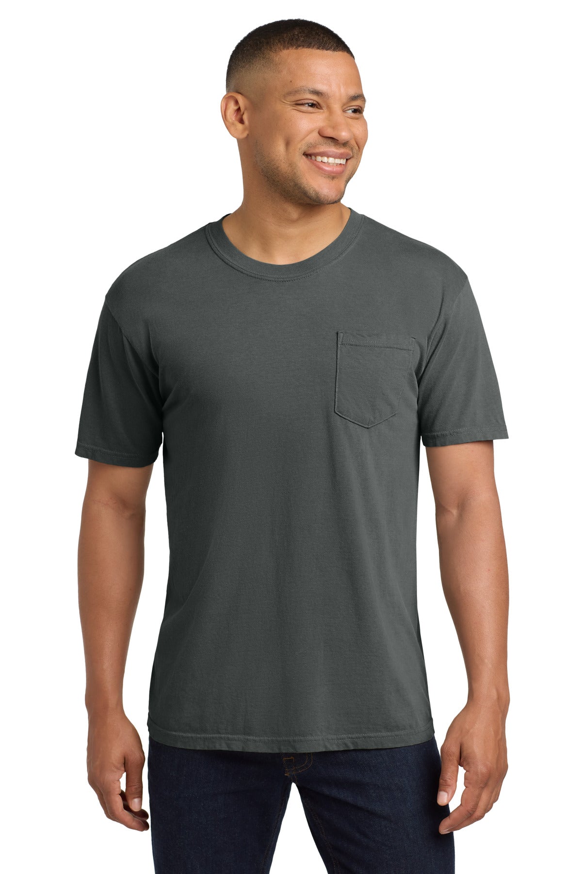 Custom Pepper Pocket Tee 6030, personalized by SanCanDo Swag in Argyle, TX