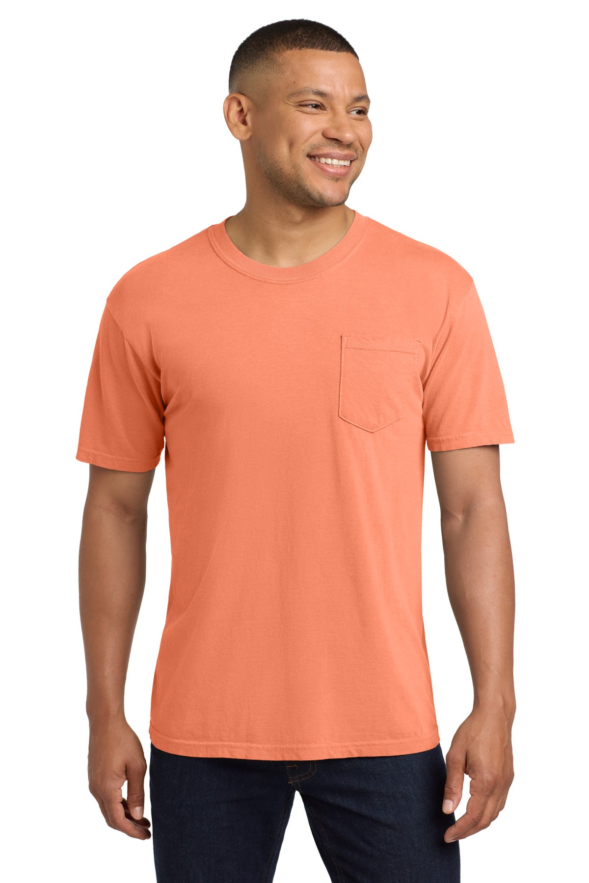 Custom Melon Pocket Tee 6030, personalized by SanCanDo Swag in Argyle, TX