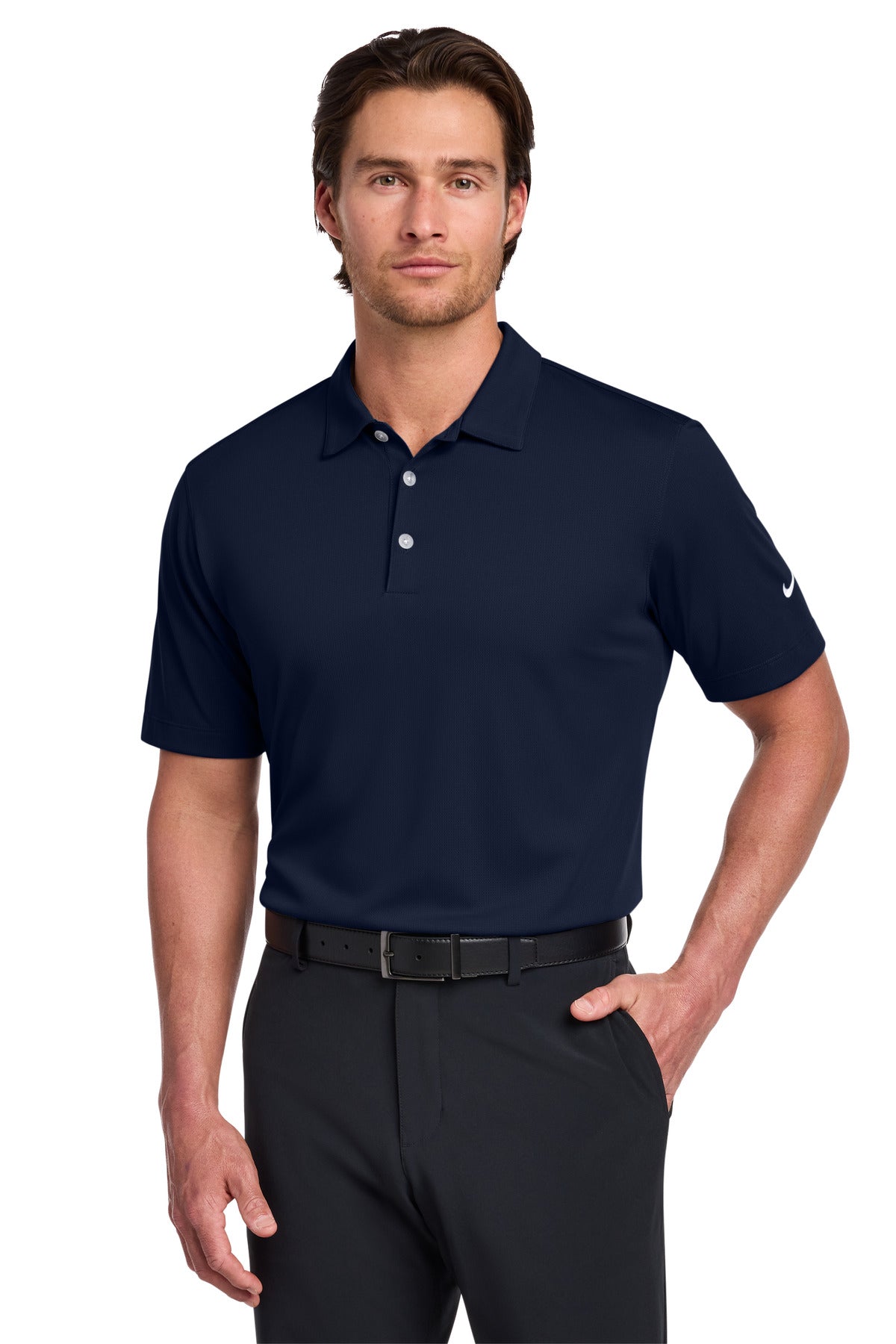 Custom Marine Dri-FIT Vertical Mesh Polo 637167, personalized by SanCanDo Swag in Argyle, TX
