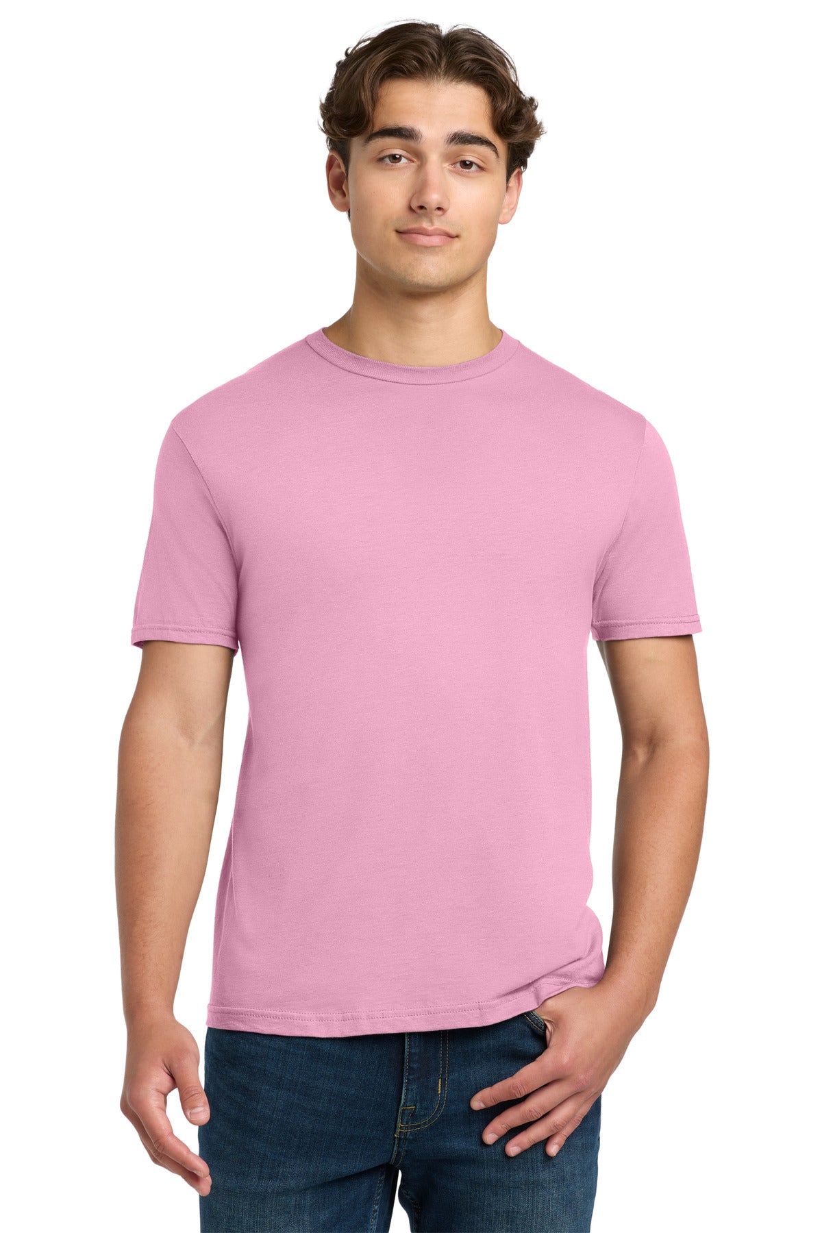 Custom Fan Candy Pink Softstyle Tee 64000, personalized by SanCanDo Swag in Argyle, TX