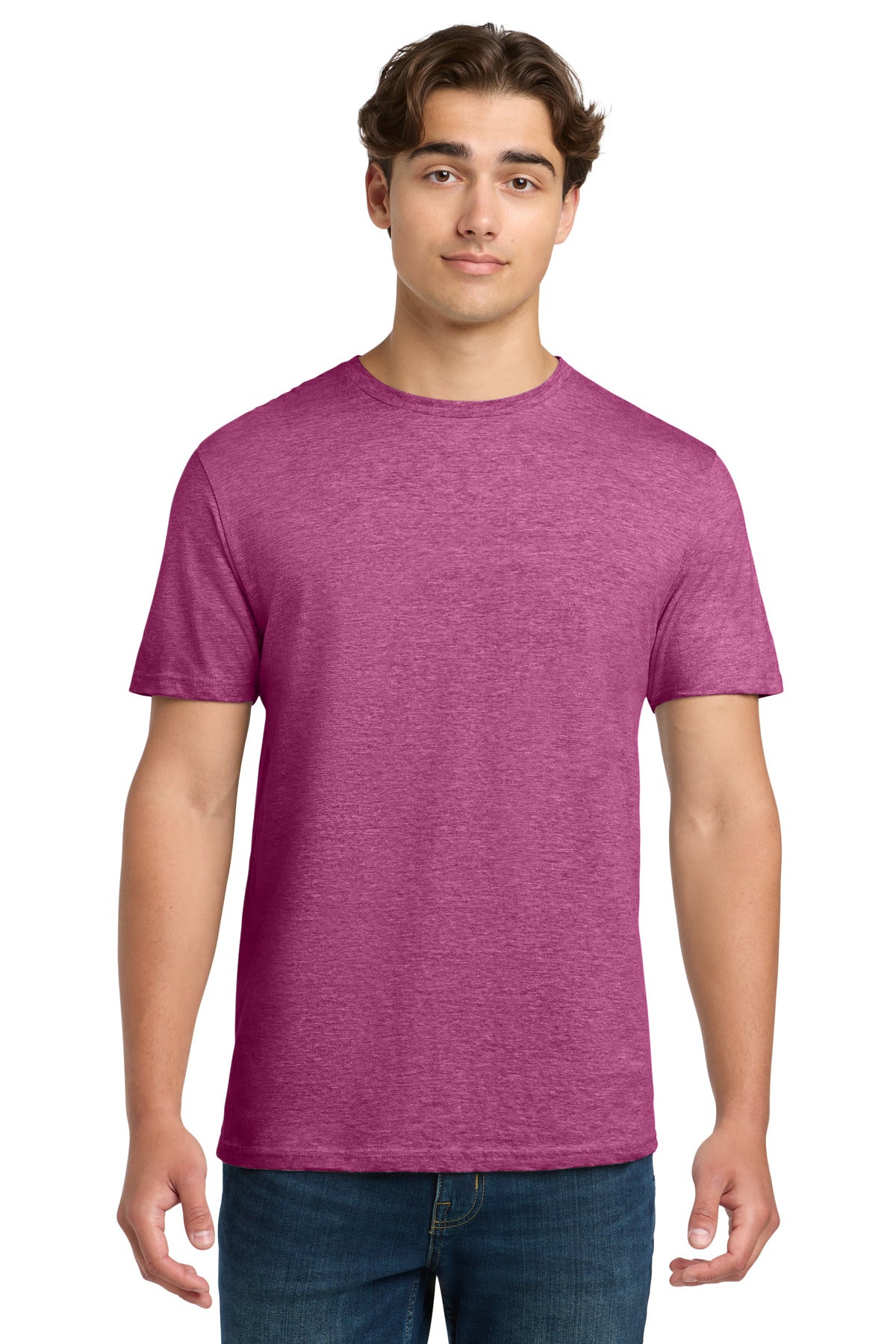 Custom Heather Berry Softstyle Tee 64000, personalized by SanCanDo Swag in Argyle, TX