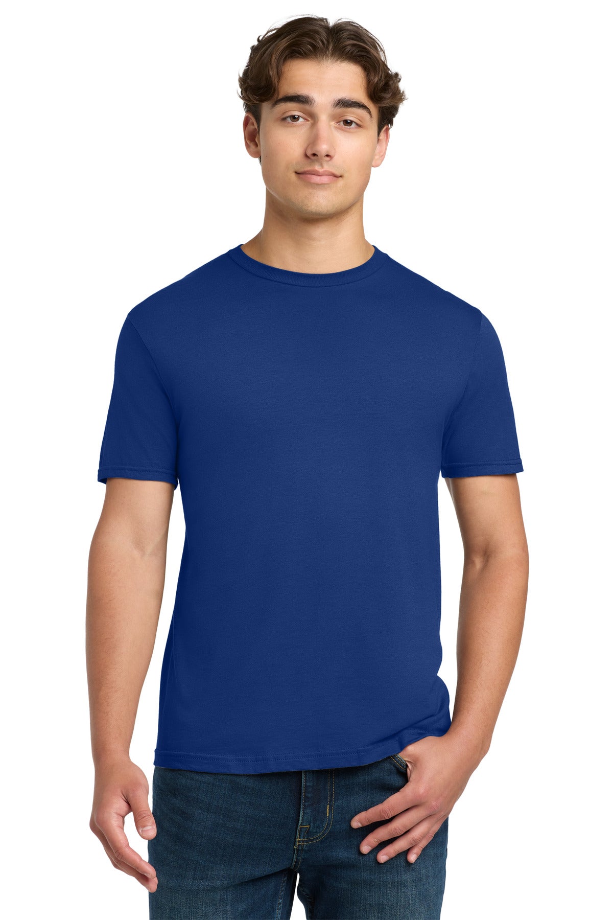 Custom Fan Deep Royal Softstyle Tee 64000, personalized by SanCanDo Swag in Argyle, TX