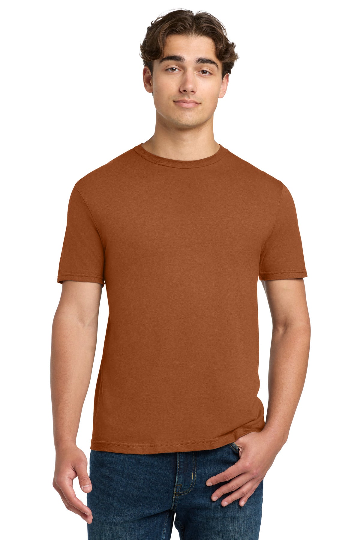 Custom Fan T. Orange Softstyle Tee 64000, personalized by SanCanDo Swag in Argyle, TX