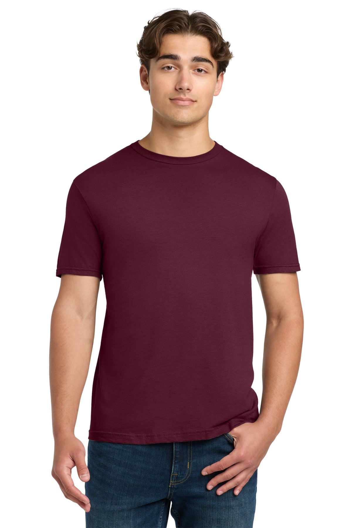 Custom Maroon Softstyle Tee 64000, personalized by SanCanDo Swag in Argyle, TX