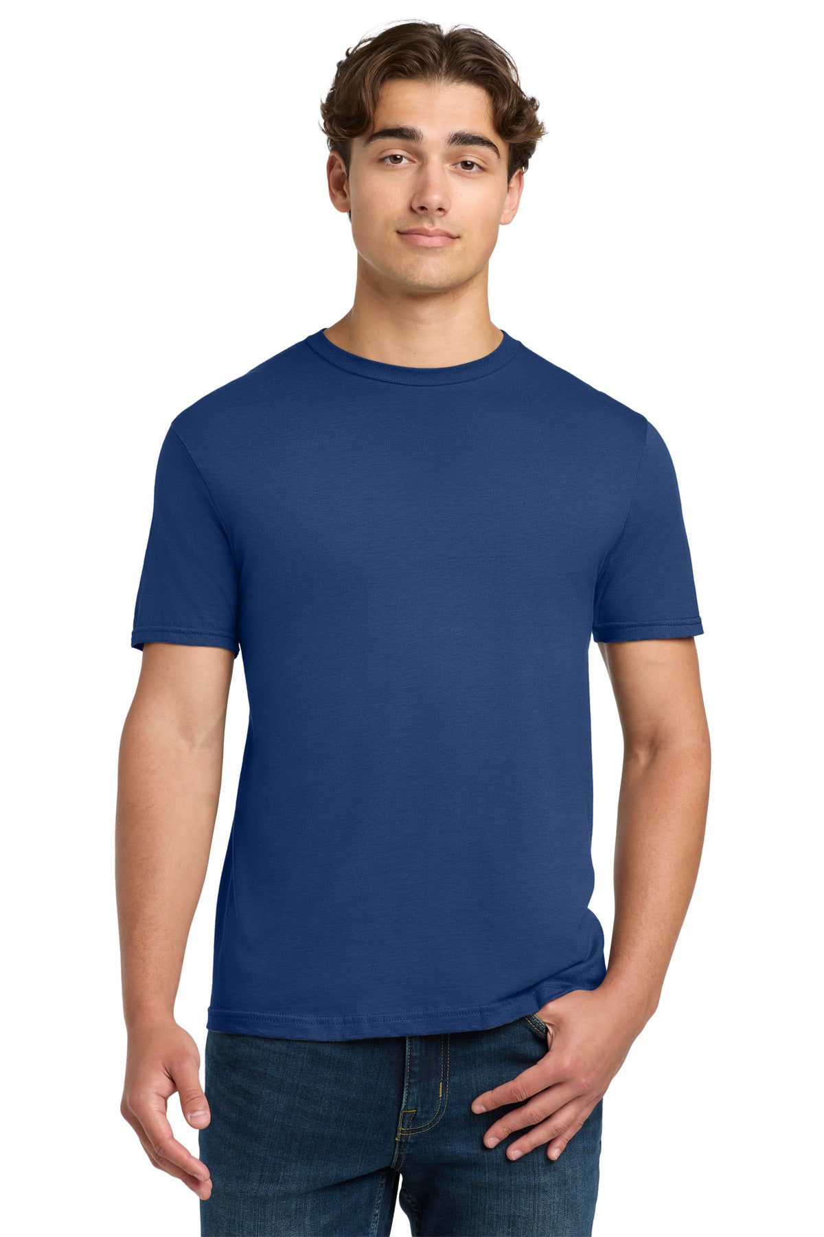 Custom Metro Blue Softstyle Tee 64000, personalized by SanCanDo Swag in Argyle, TX