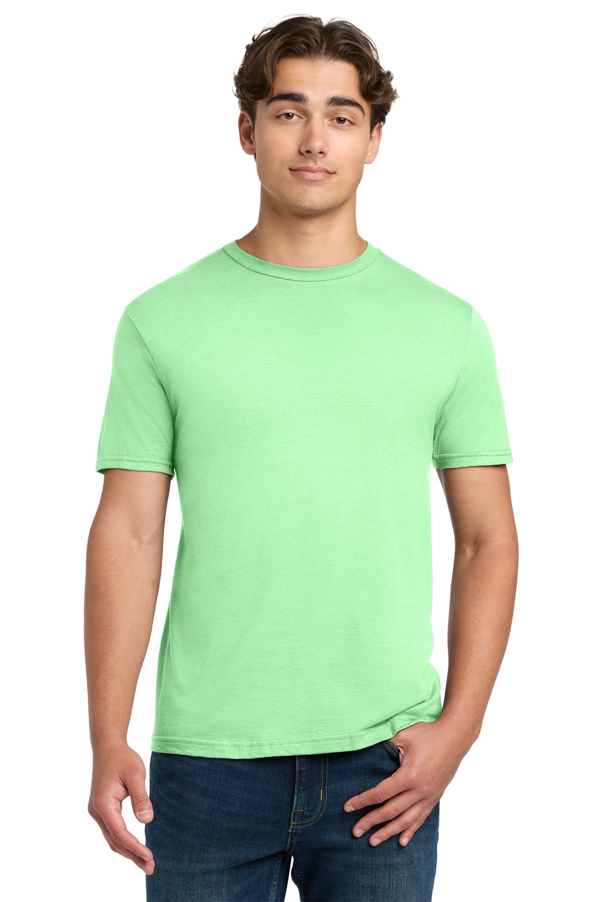 Custom Mint Green Softstyle Tee 64000, personalized by SanCanDo Swag in Argyle, TX